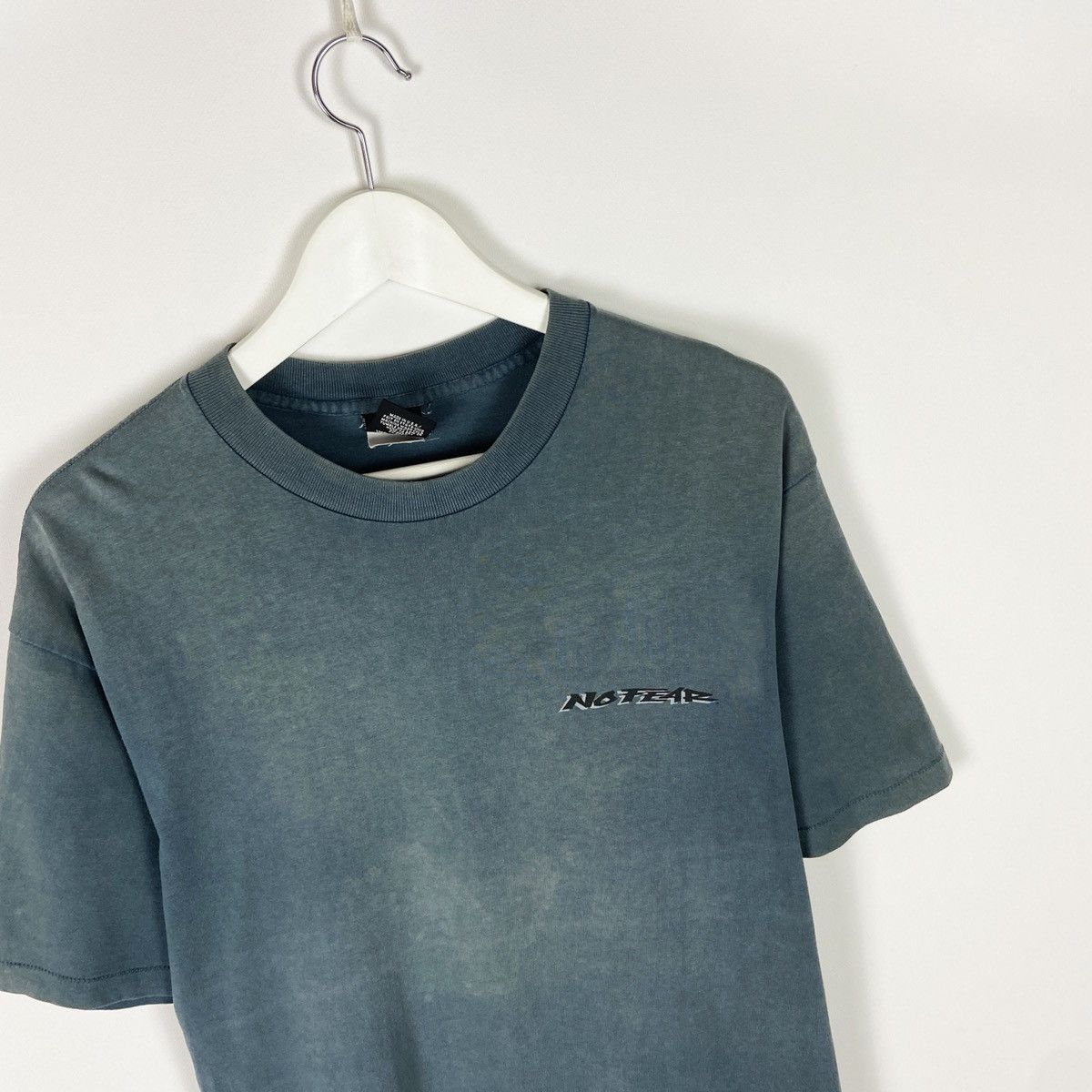 No Fear Vintage 90s Faded No Fear Fear Doesn’t Paralyze It Kills tee Size US L / EU 52-54 / 3 - 5 Thumbnail