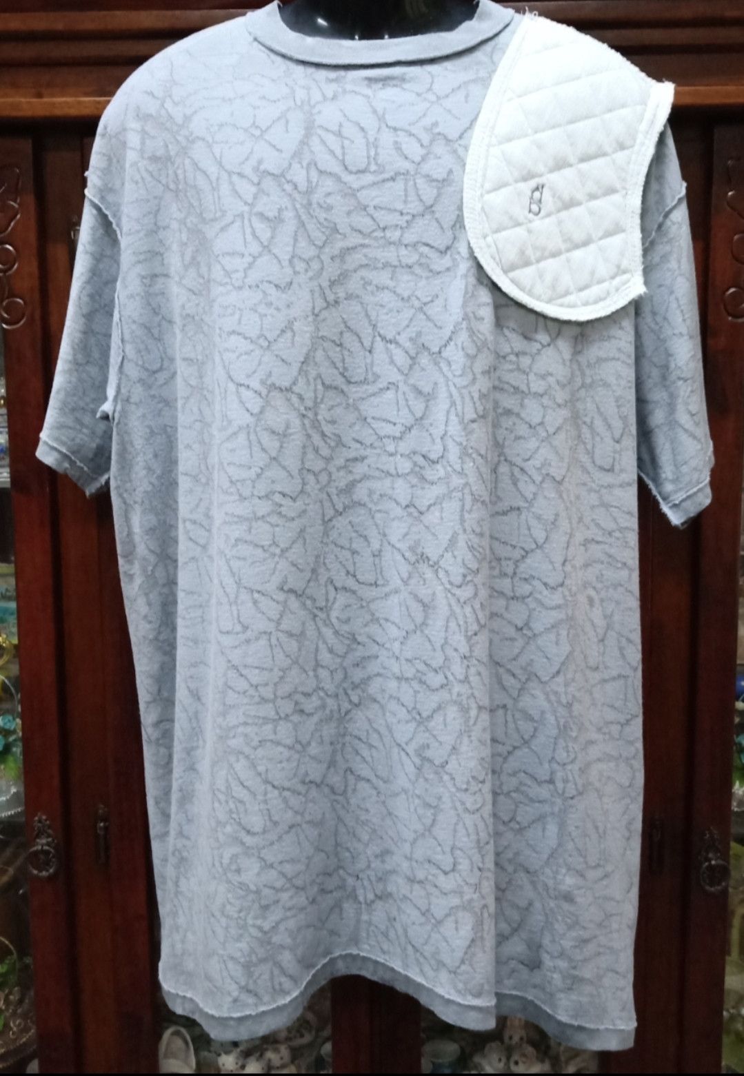 Vintage Vintage Oneita Grey T-shirt Size US XL / EU 56 / 4 - 4 Thumbnail