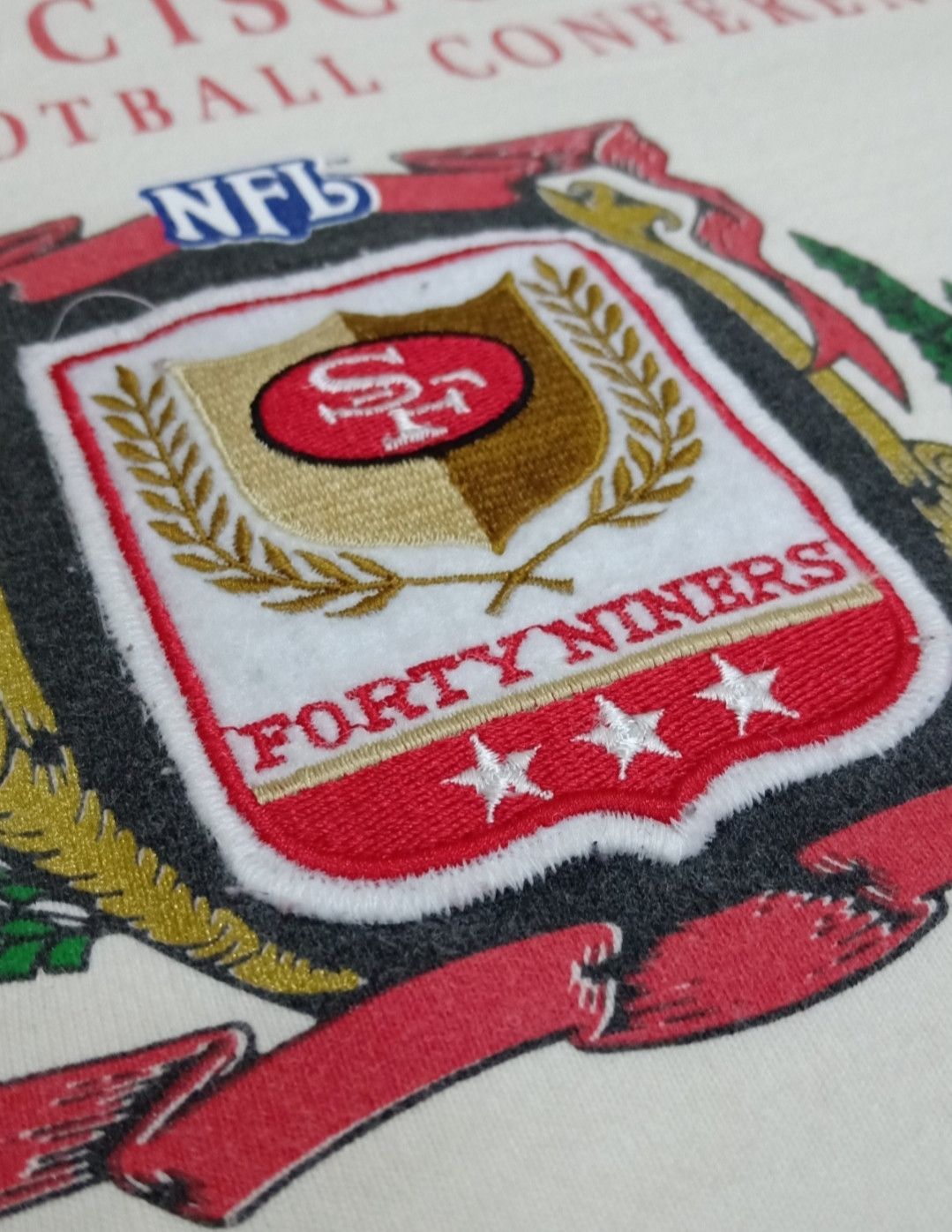 NFL × Nutmeg Vintage 90s NFL San Francisco 49ERS T-shirt Size US XL / EU 56 / 4 - 8 Thumbnail