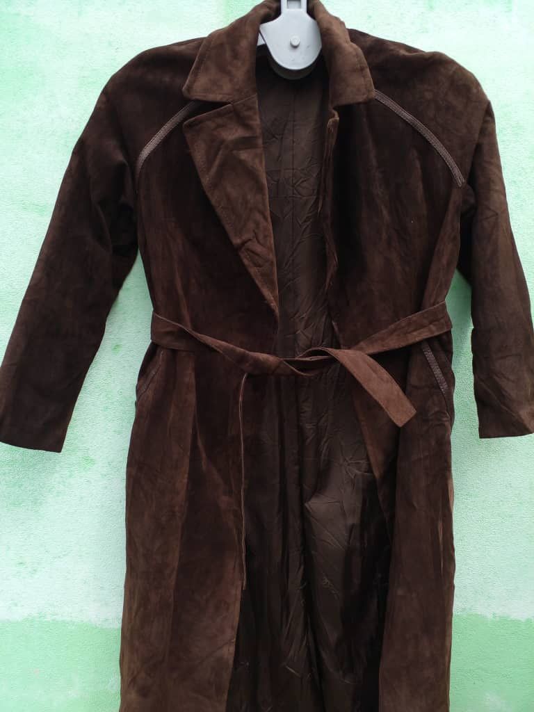 Leather JACKET LONG LEATHER Size S / US 4 / IT 40 - 9 Thumbnail