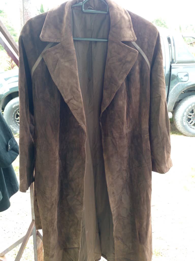 Leather JACKET LONG LEATHER Size S / US 4 / IT 40 - 1 Thumbnail