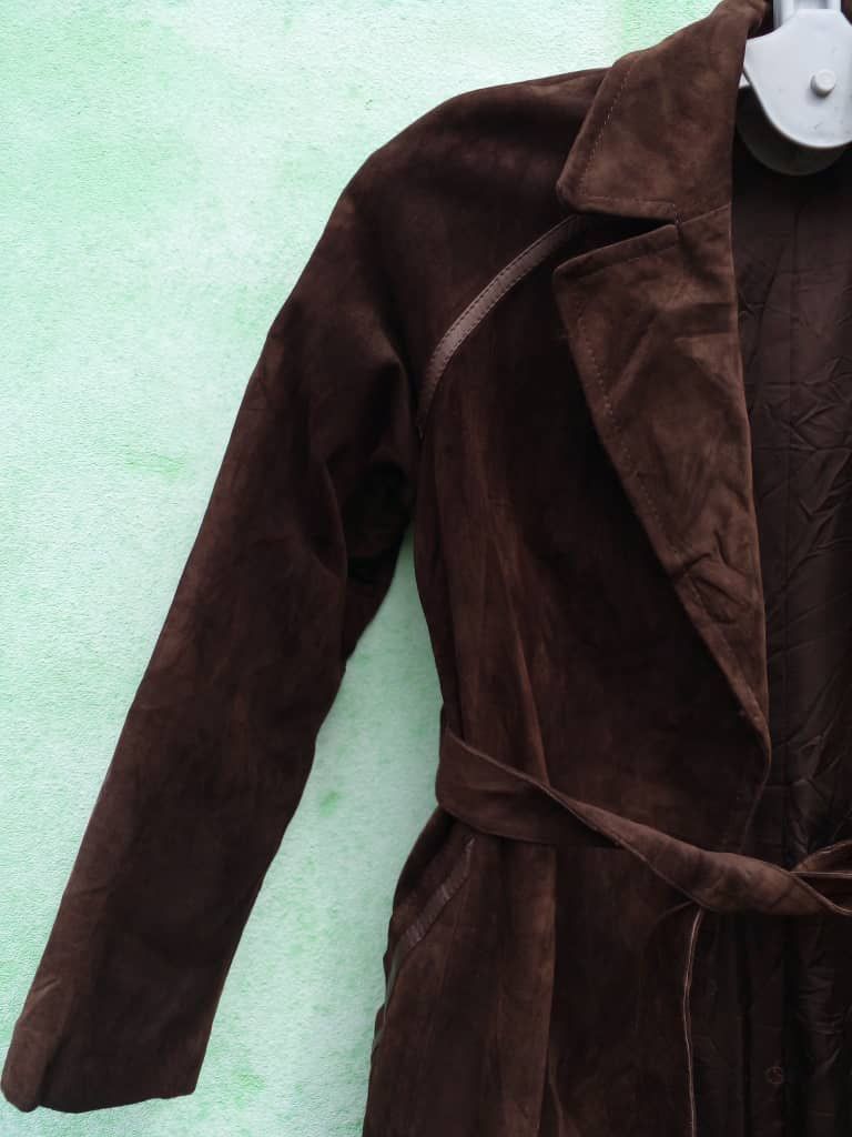 Leather JACKET LONG LEATHER Size S / US 4 / IT 40 - 10 Thumbnail