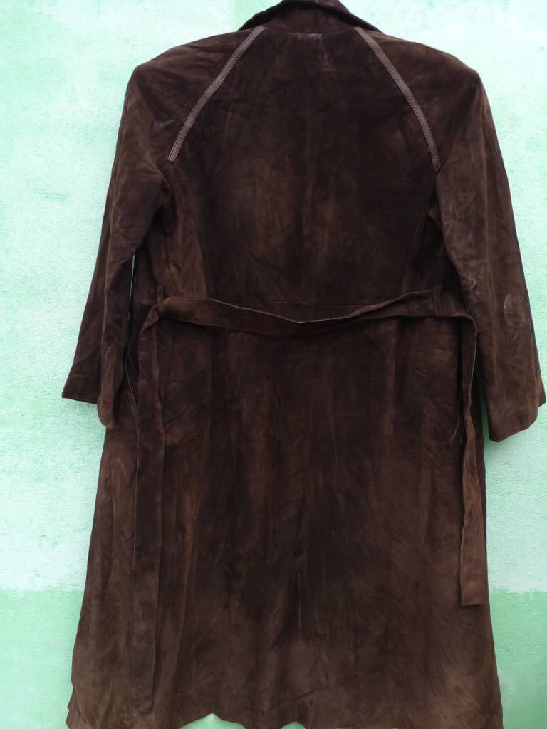 Leather JACKET LONG LEATHER Size S / US 4 / IT 40 - 5 Thumbnail