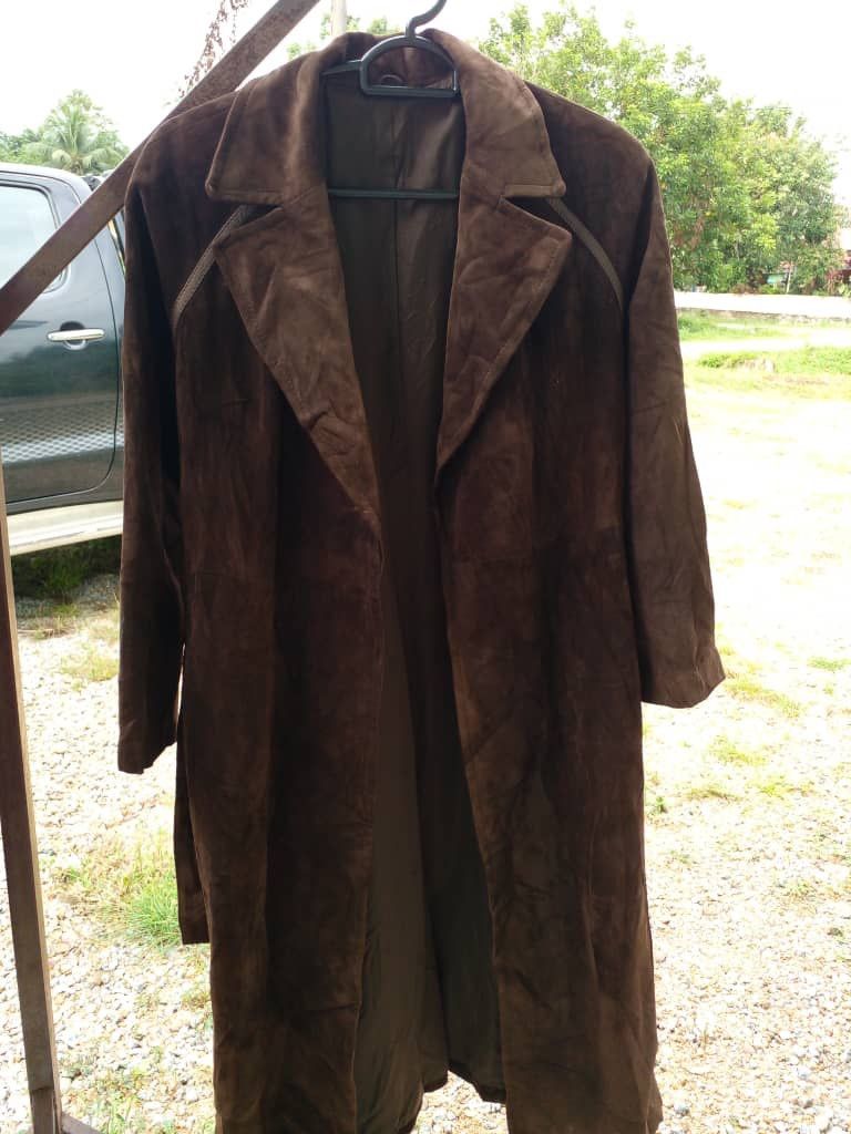 Leather JACKET LONG LEATHER Size S / US 4 / IT 40 - 2 Thumbnail