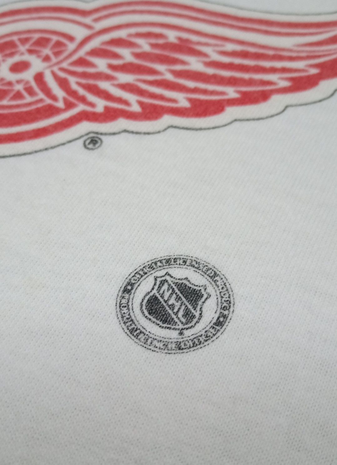 NHL × Vintage Vintage 90s NHL Detroit Red Wings T-shirt Size US L / EU 52-54 / 3 - 7 Thumbnail