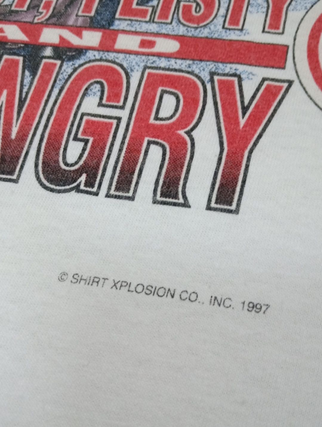 NHL × Vintage Vintage 90s NHL Detroit Red Wings T-shirt Size US L / EU 52-54 / 3 - 6 Thumbnail