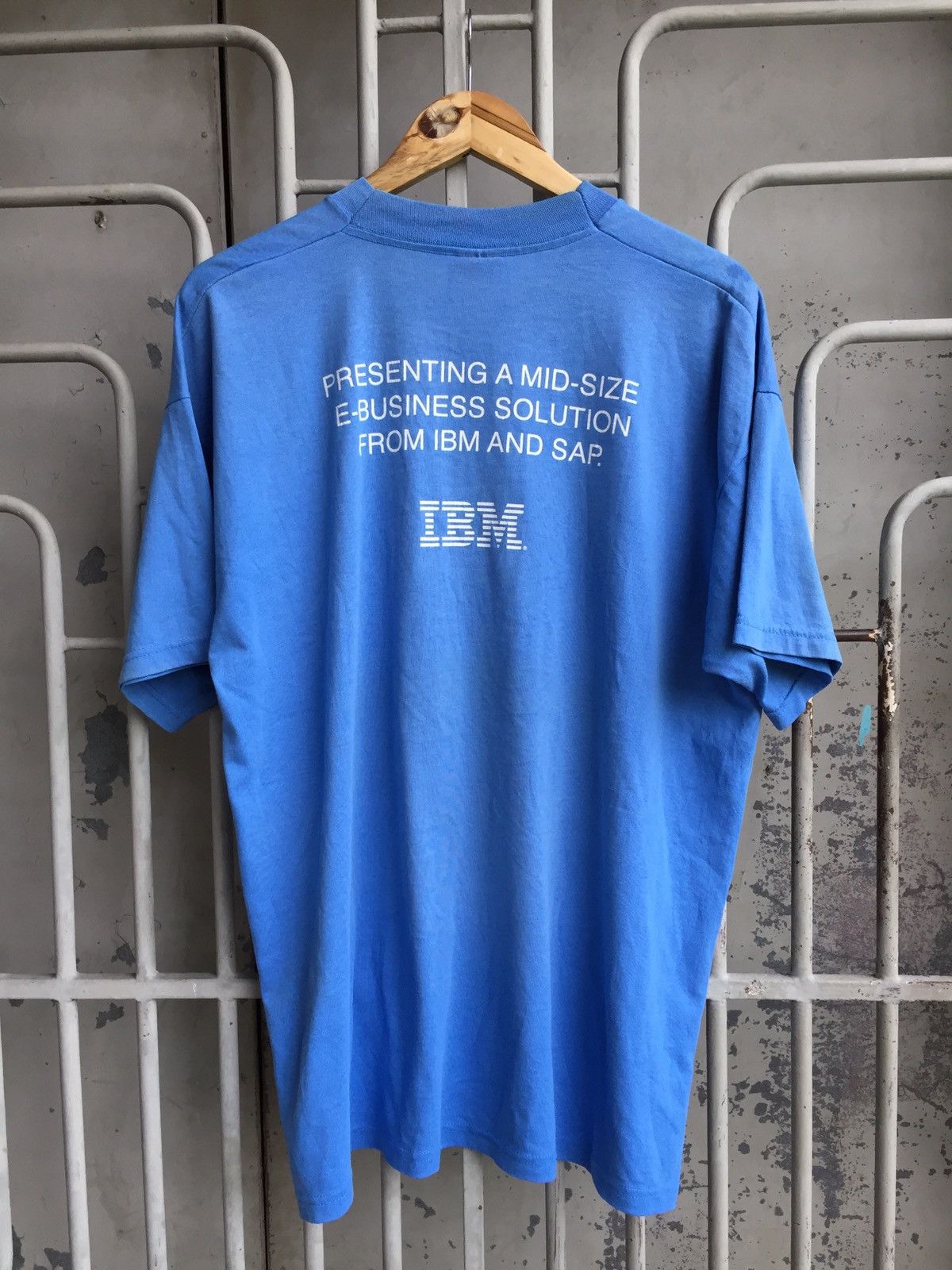 Vintage Vintage 90s IBM Shirt Size US XL / EU 56 / 4 - 2 Thumbnail