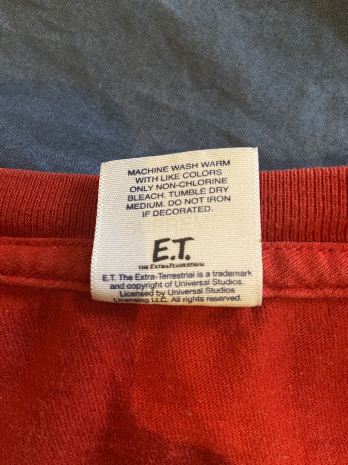 Supreme Supreme ET t-shirt red size S VG condition FW15 Size US S / EU 44-46 / 1 - 8 Thumbnail