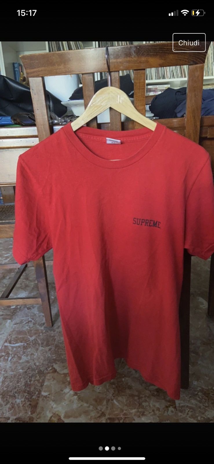 Supreme Supreme ET t-shirt red size S VG condition FW15 Size US S / EU 44-46 / 1 - 4 Thumbnail