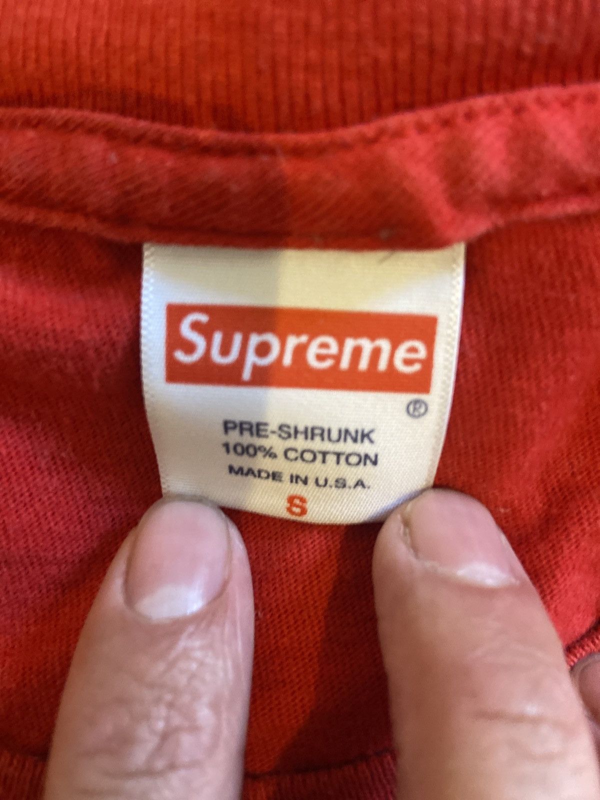 Supreme Supreme ET t-shirt red size S VG condition FW15 Size US S / EU 44-46 / 1 - 9 Preview