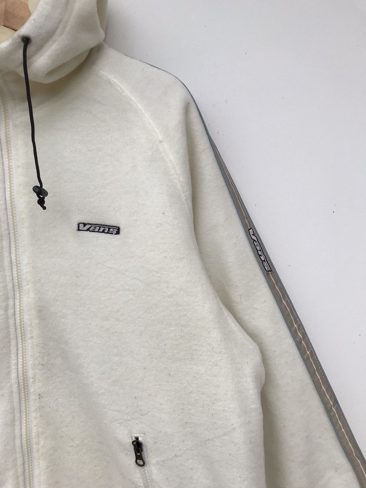 Vans × Vintage Vintage 90s Vans Fleece Small Logo Hoodie Size US L / EU 52-54 / 3 - 9 Thumbnail