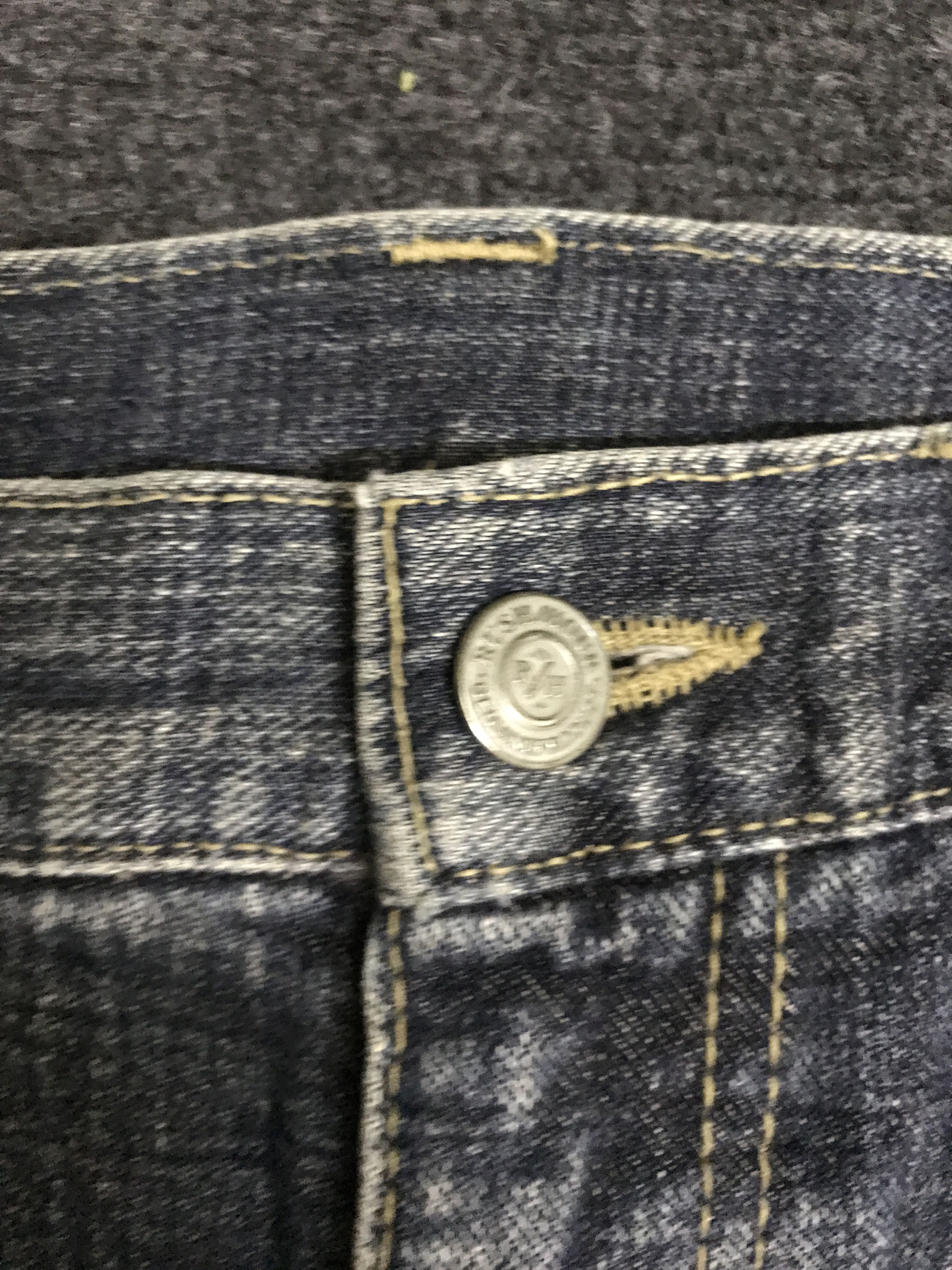 Japanese Brand CP290 RUSH HOUR 7 Pockets Cargo Jeans Size US 35 - 5 Thumbnail