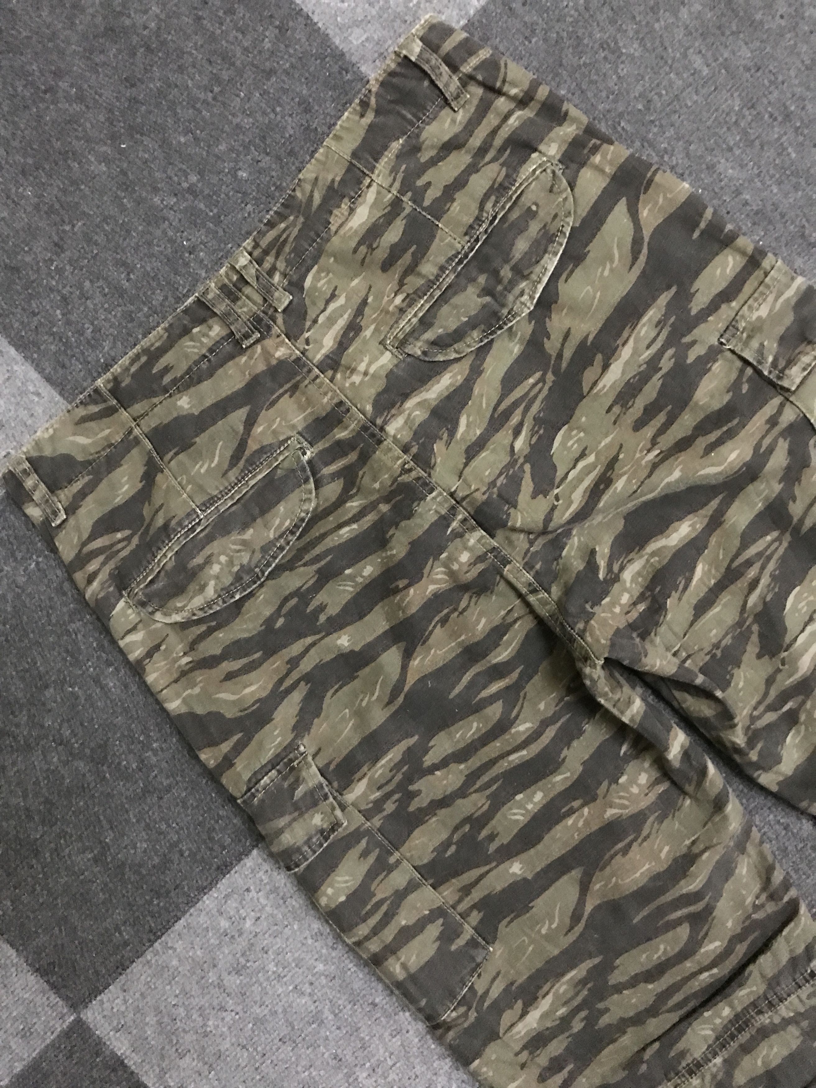 Japanese Brand CP291 Bond&Peace M65 Tiger Stripe Cargo Pant Size US 33 - 10 Thumbnail