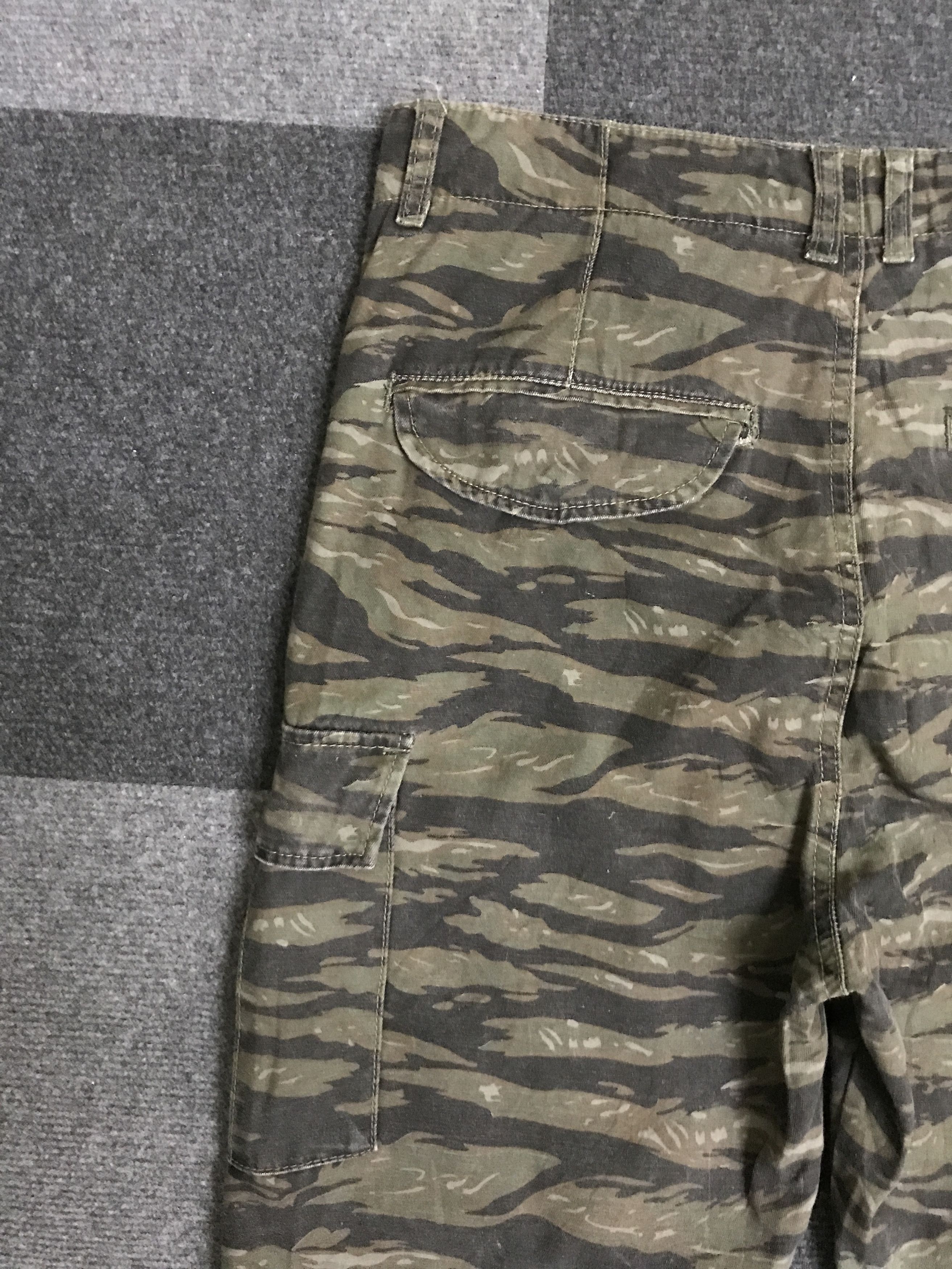Japanese Brand CP291 Bond&Peace M65 Tiger Stripe Cargo Pant Size US 33 - 14 Thumbnail