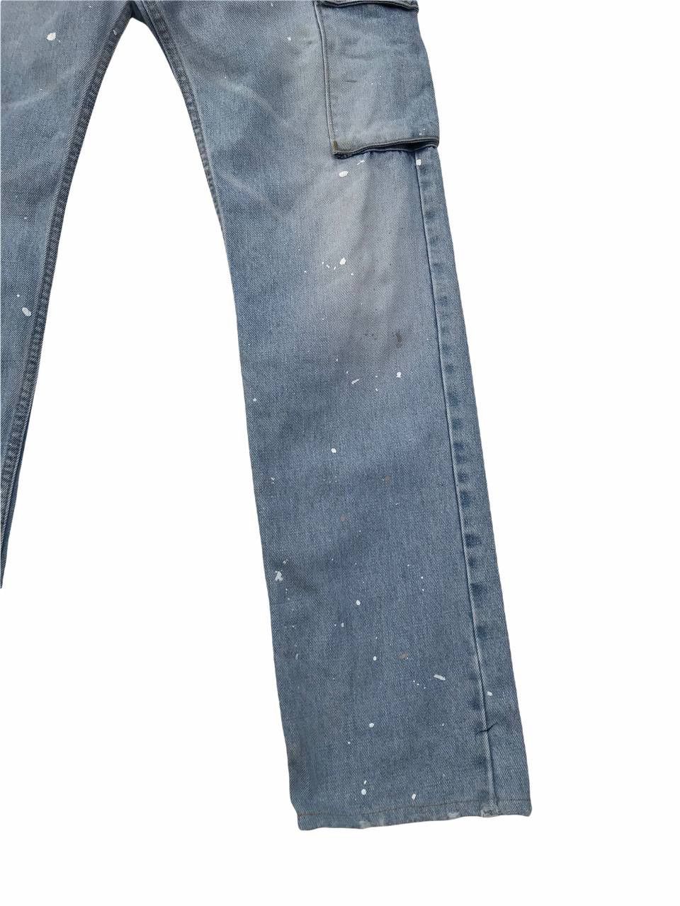 Spellbound Spellbound Japan Paint Splatter Cargo Denim Pants Size US 29 - 6 Thumbnail
