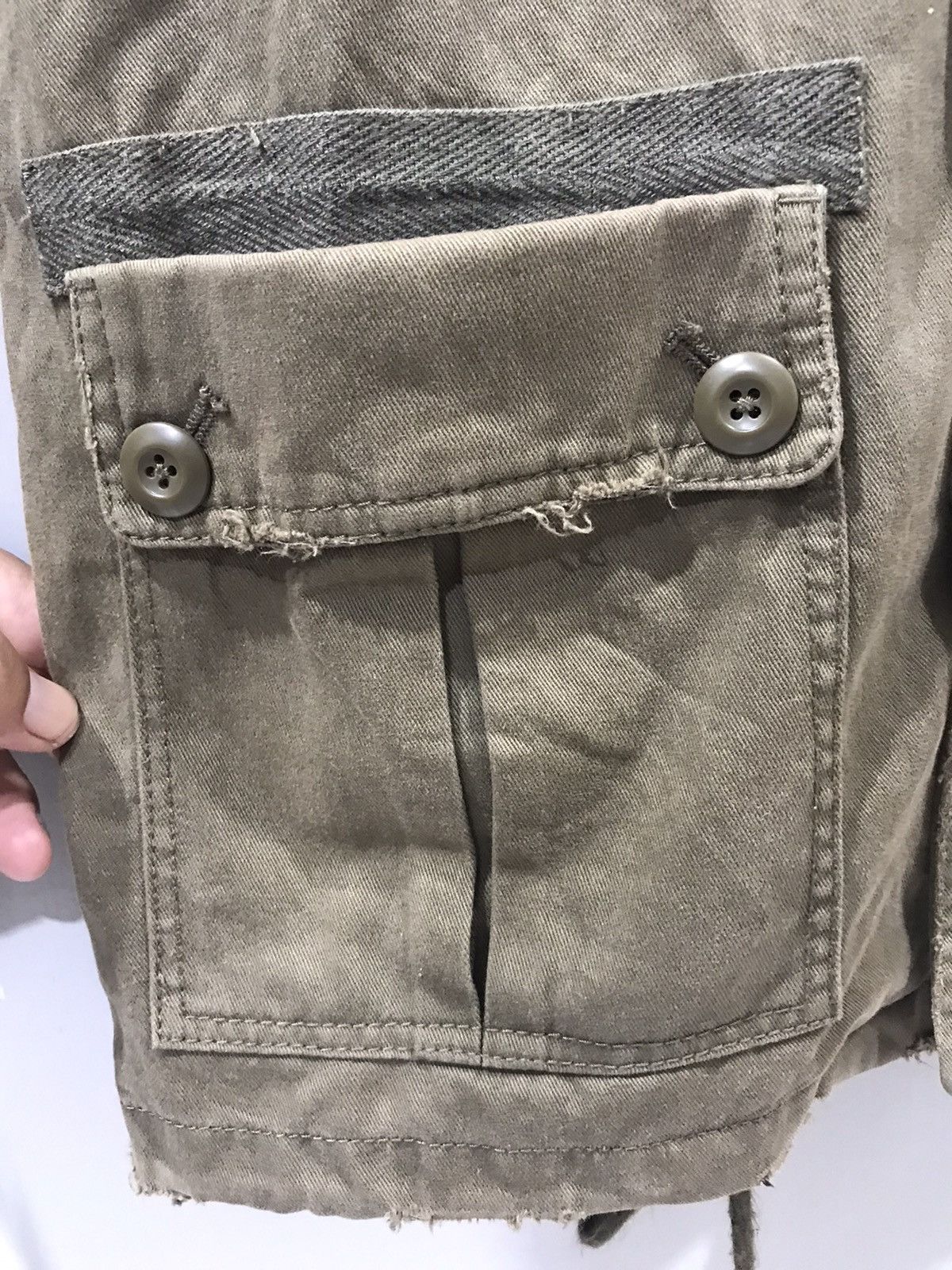 Japanese Brand Japanese Brand Military 65 Design Distressed Jacket Size US XS / EU 42 / 0 - 7 Thumbnail