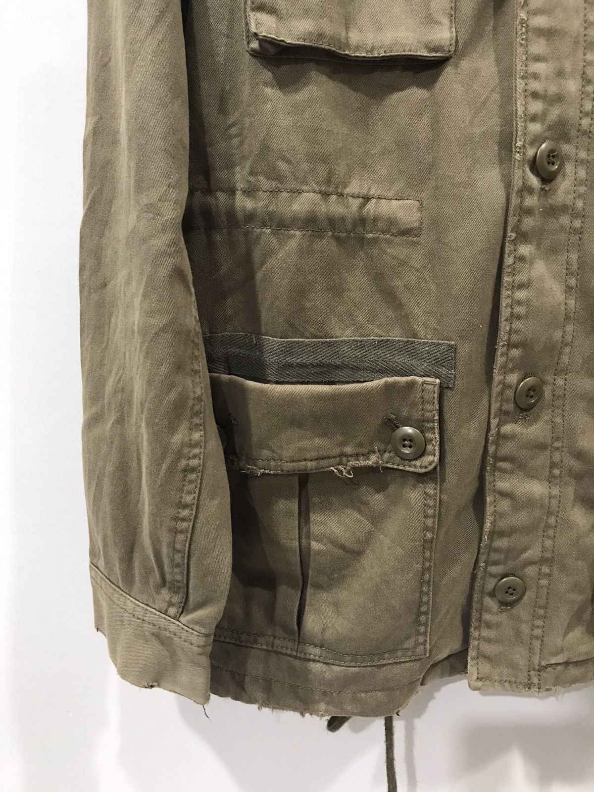 Japanese Brand Japanese Brand Military 65 Design Distressed Jacket Size US XS / EU 42 / 0 - 6 Thumbnail