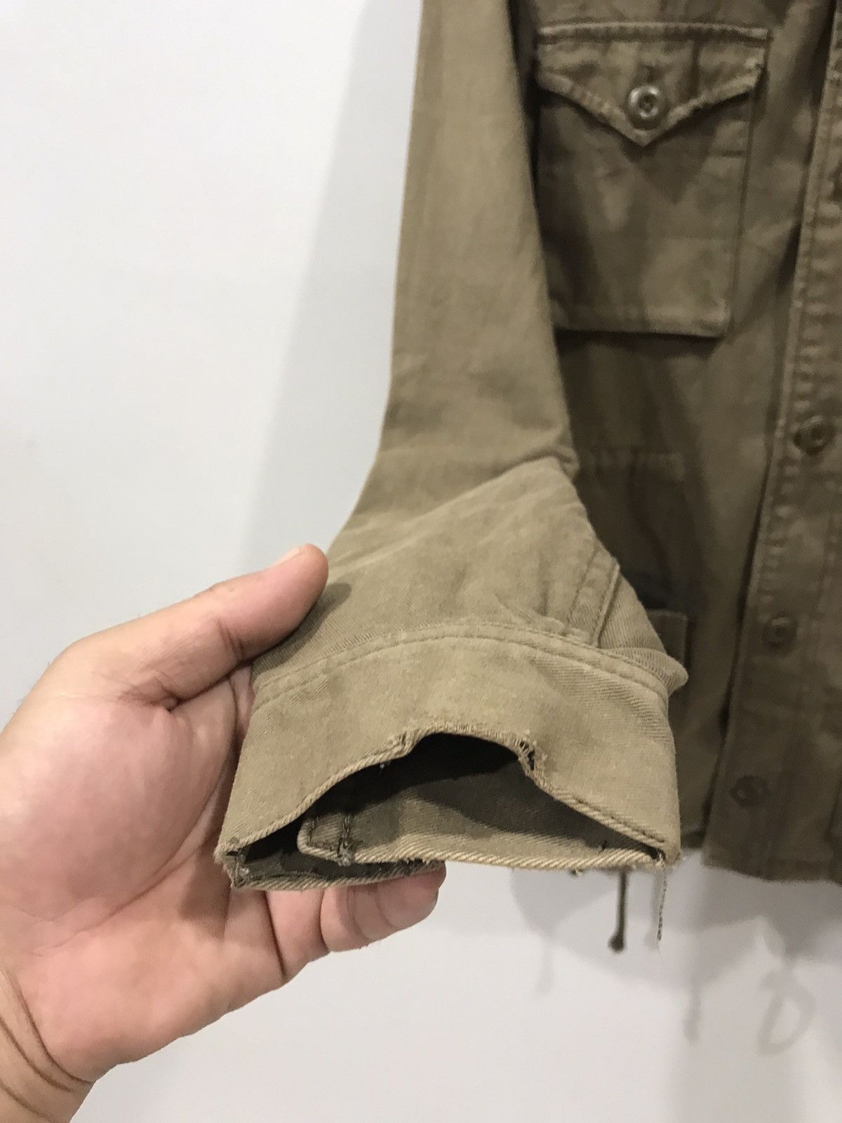 Japanese Brand Japanese Brand Military 65 Design Distressed Jacket Size US XS / EU 42 / 0 - 9 Thumbnail