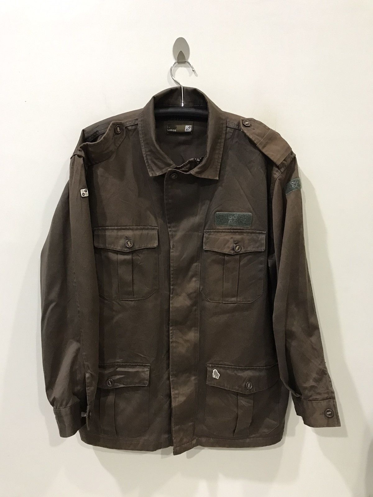 Gorilla Sunfaded Military M65 Design Jacket