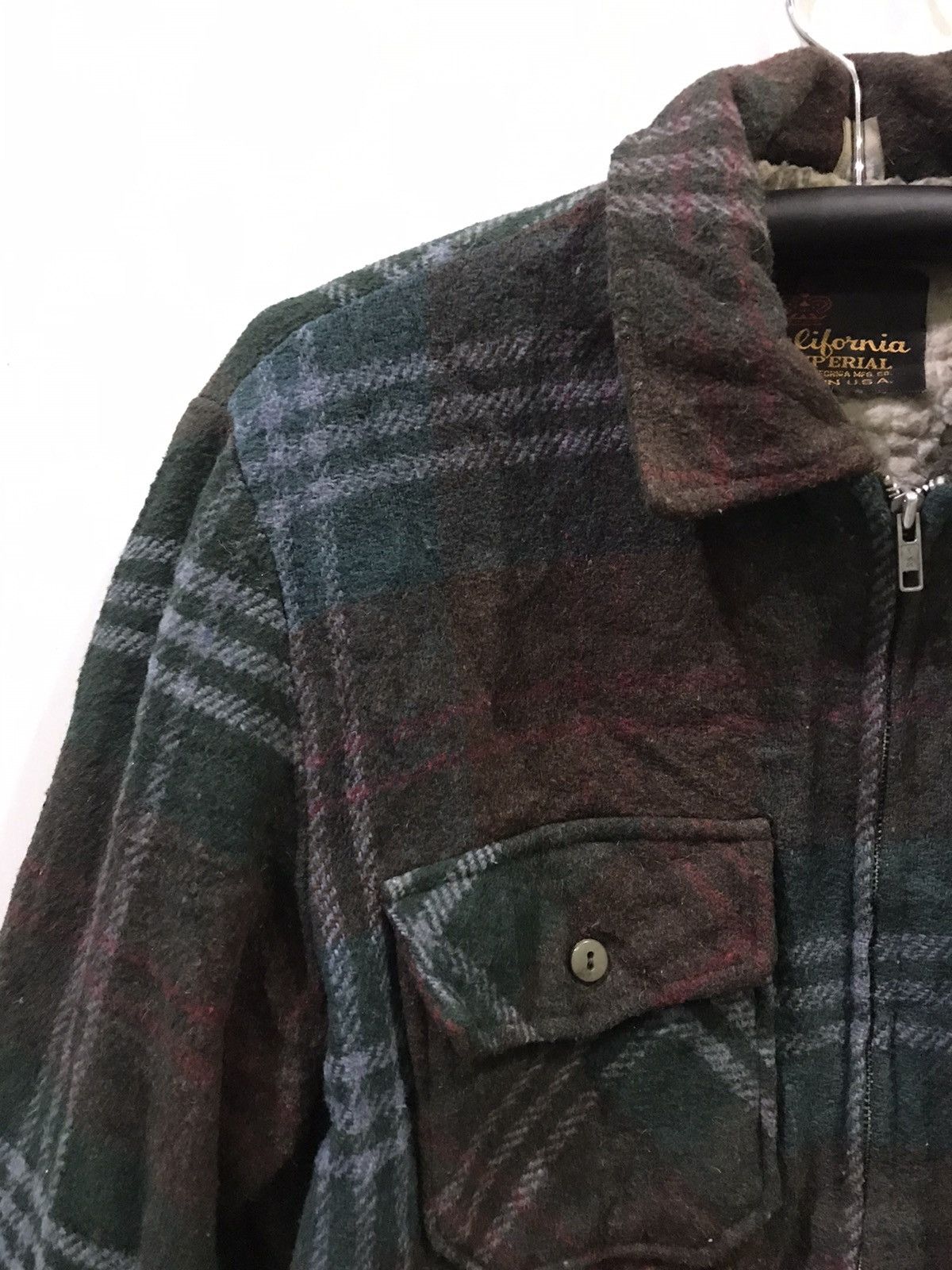 Vintage IMPERIAL Vintage 70s SherpaWesterner Chore Jacket Size US M / EU 48-50 / 2 - 4 Thumbnail