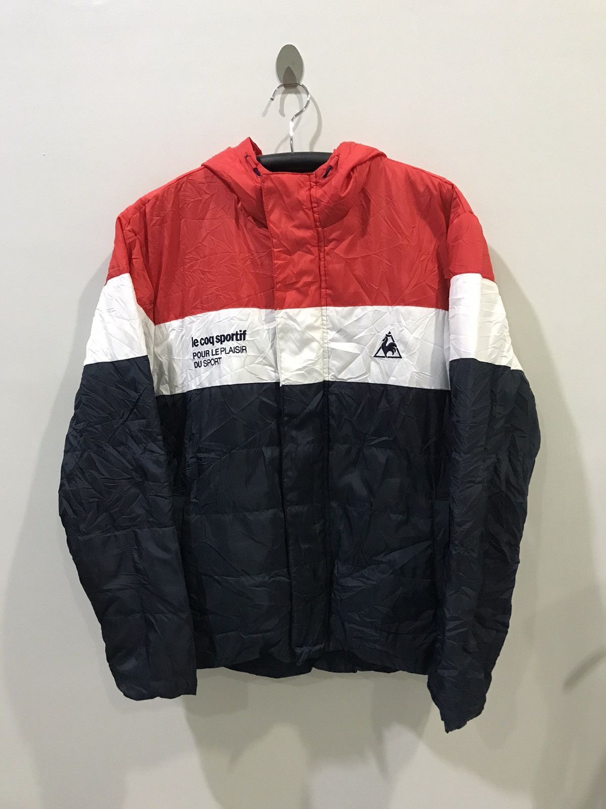 Le Coq Sportif le coq sportif Multicolour Light Puffer Hoodie Jacket Size US L / EU 52-54 / 3 - 1 Thumbnail