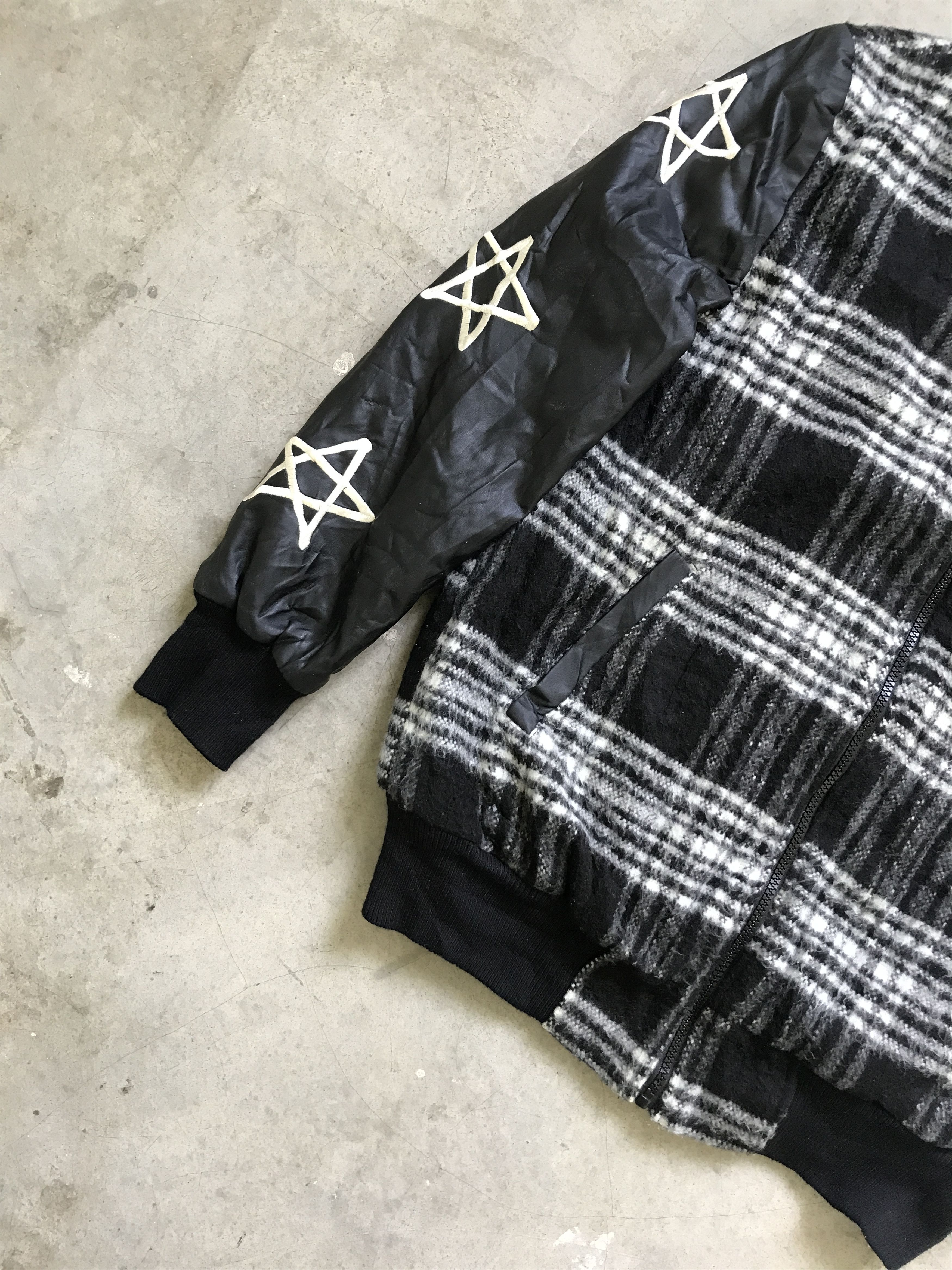 Japanese Brand WORLD WIDE LOVE Japan Star Side Tape Wool Jacket Size US S / EU 44-46 / 1 - 3 Thumbnail