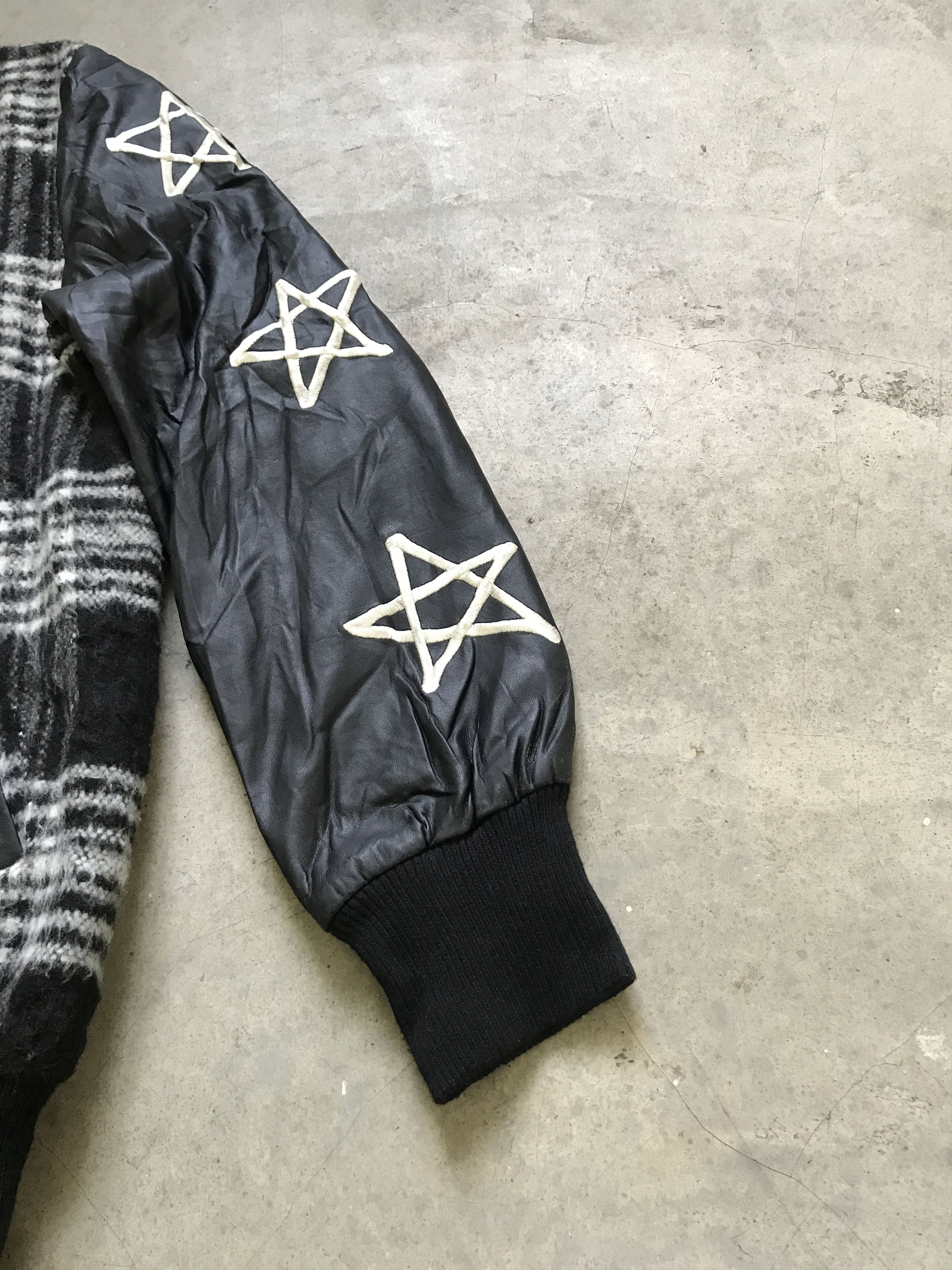 Japanese Brand WORLD WIDE LOVE Japan Star Side Tape Wool Jacket Size US S / EU 44-46 / 1 - 6 Thumbnail