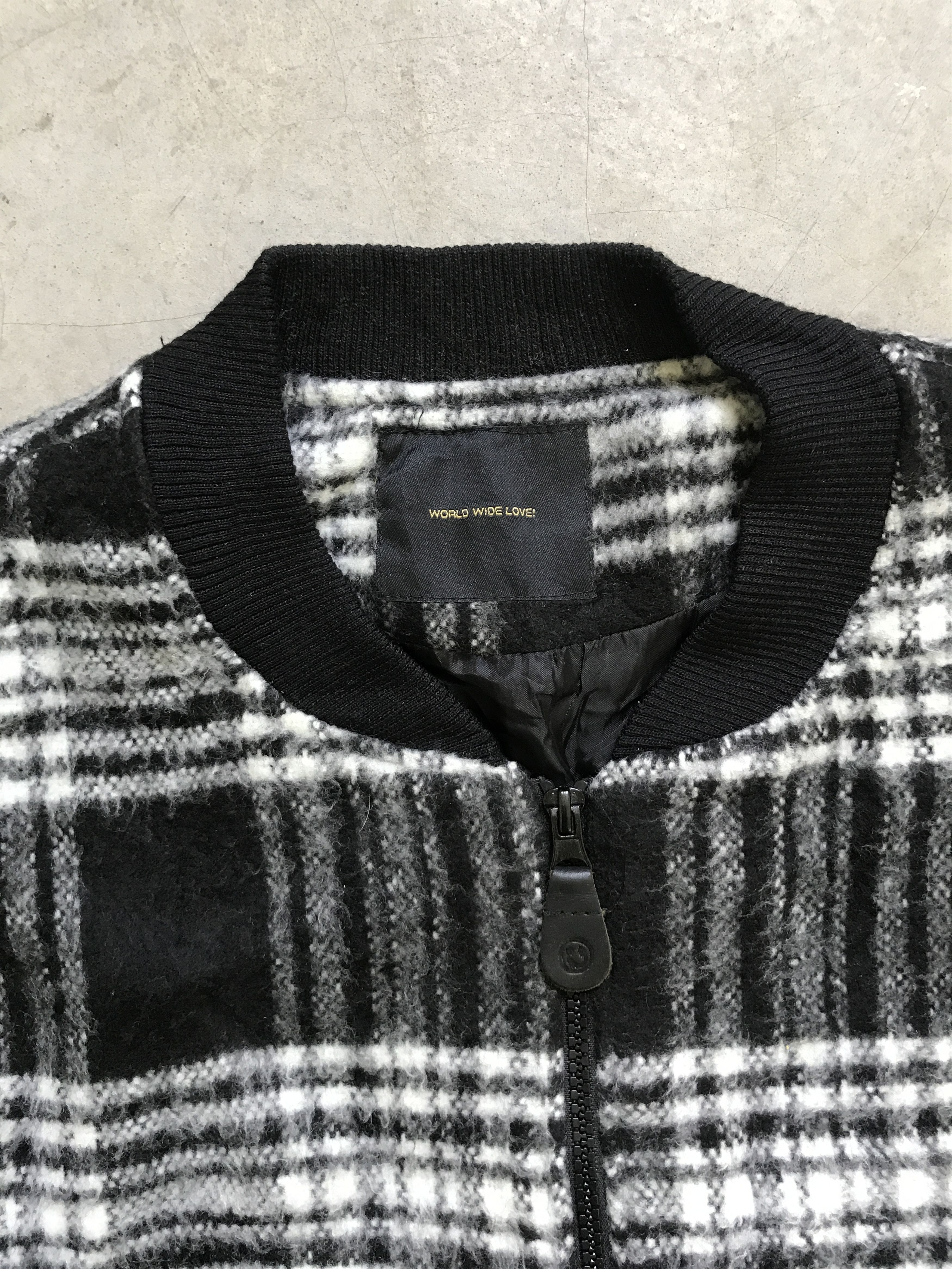 Japanese Brand WORLD WIDE LOVE Japan Star Side Tape Wool Jacket Size US S / EU 44-46 / 1 - 4 Thumbnail