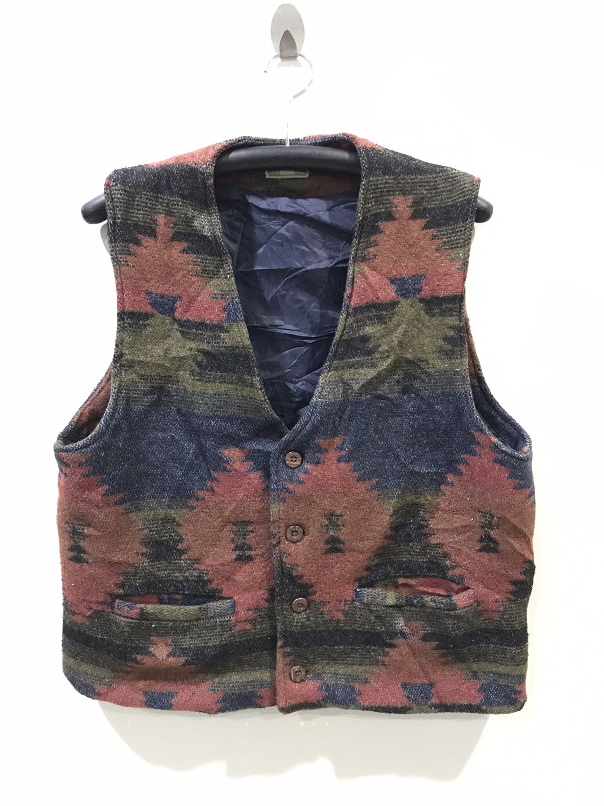 Uniqlo UNIQLO Navajo Wool Vest Size US M / EU 48-50 / 2 - 1 Thumbnail