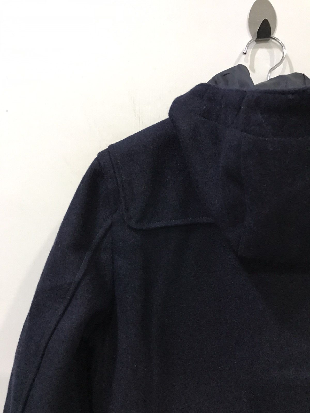 Japanese Brand JOEY FACTORY Japan Sturdy Wool Hoodie Duffle Coat Size US M / EU 48-50 / 2 - 9 Thumbnail