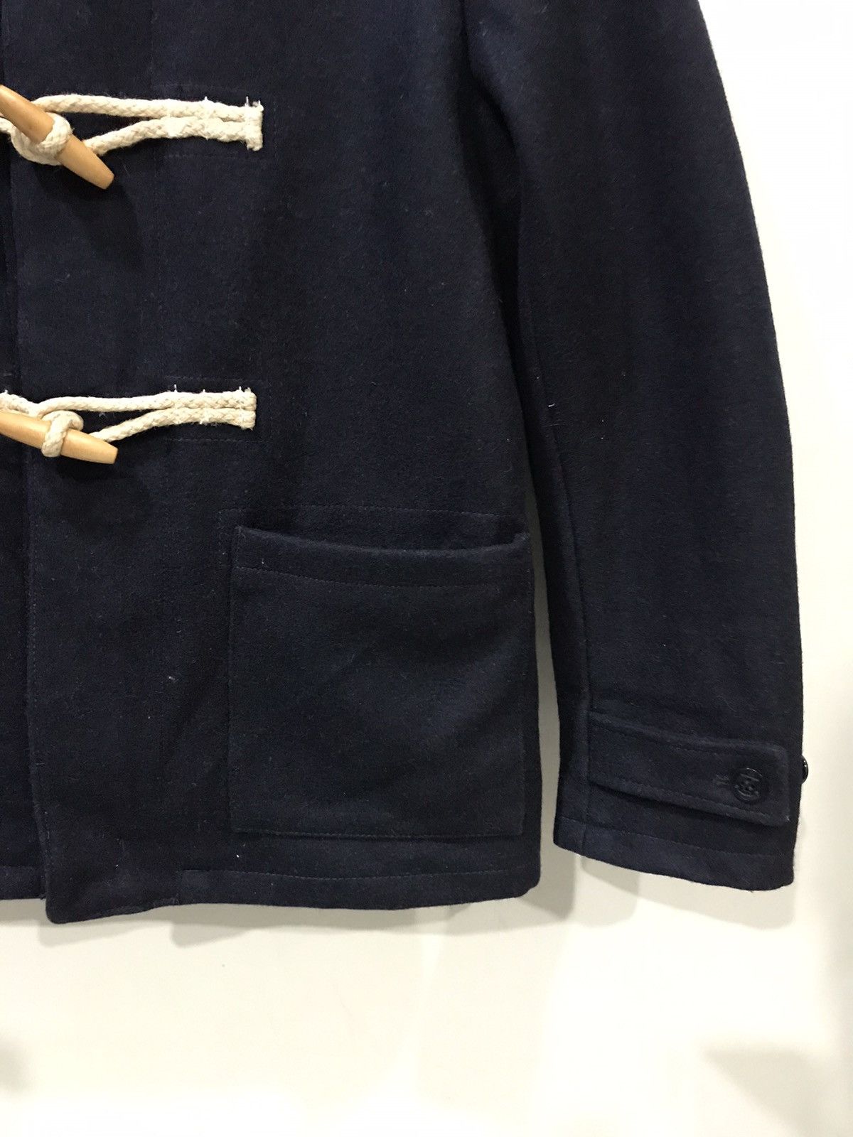 Japanese Brand JOEY FACTORY Japan Sturdy Wool Hoodie Duffle Coat Size US M / EU 48-50 / 2 - 5 Thumbnail