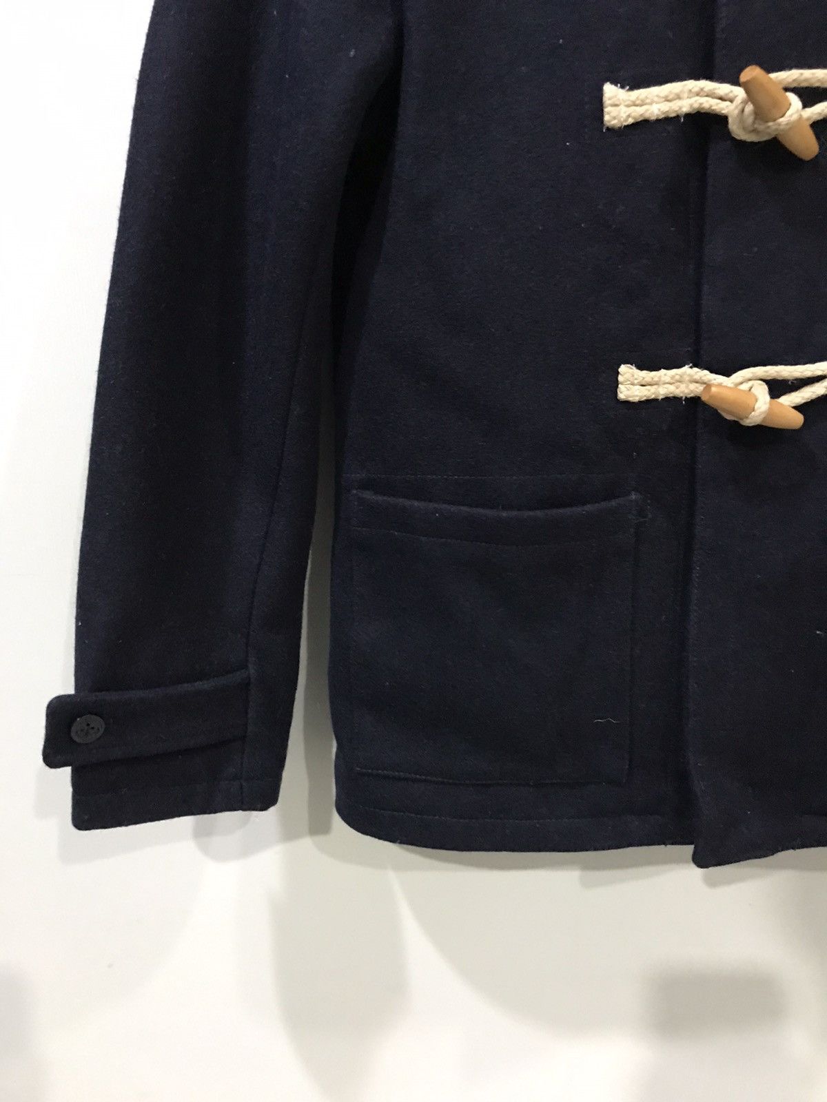 Japanese Brand JOEY FACTORY Japan Sturdy Wool Hoodie Duffle Coat Size US M / EU 48-50 / 2 - 6 Thumbnail