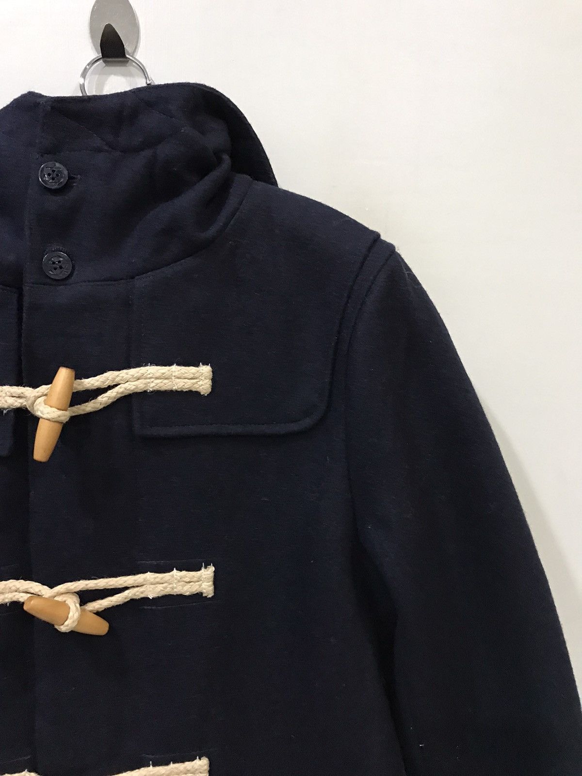 Japanese Brand JOEY FACTORY Japan Sturdy Wool Hoodie Duffle Coat Size US M / EU 48-50 / 2 - 3 Thumbnail