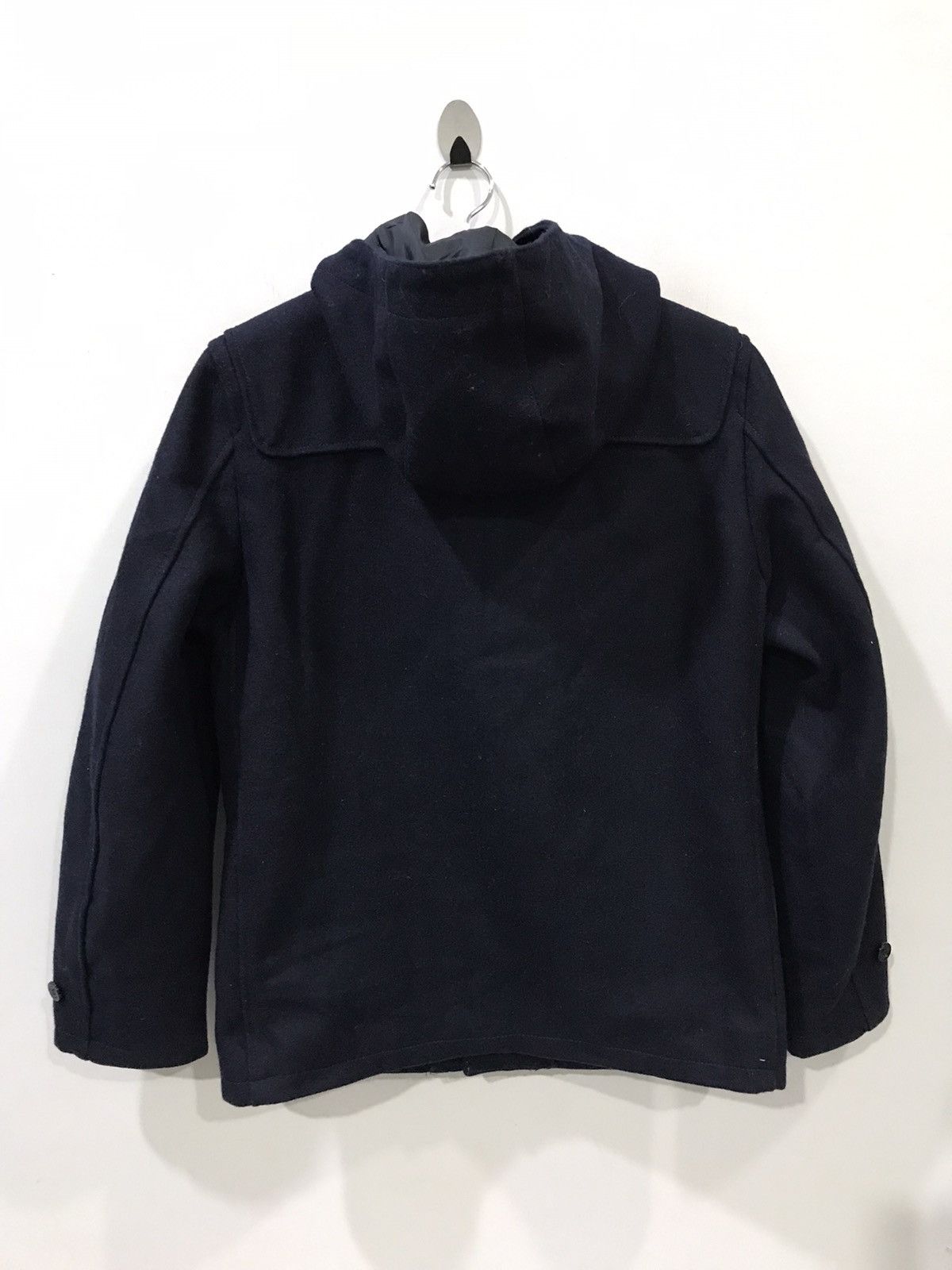 Japanese Brand JOEY FACTORY Japan Sturdy Wool Hoodie Duffle Coat Size US M / EU 48-50 / 2 - 7 Thumbnail