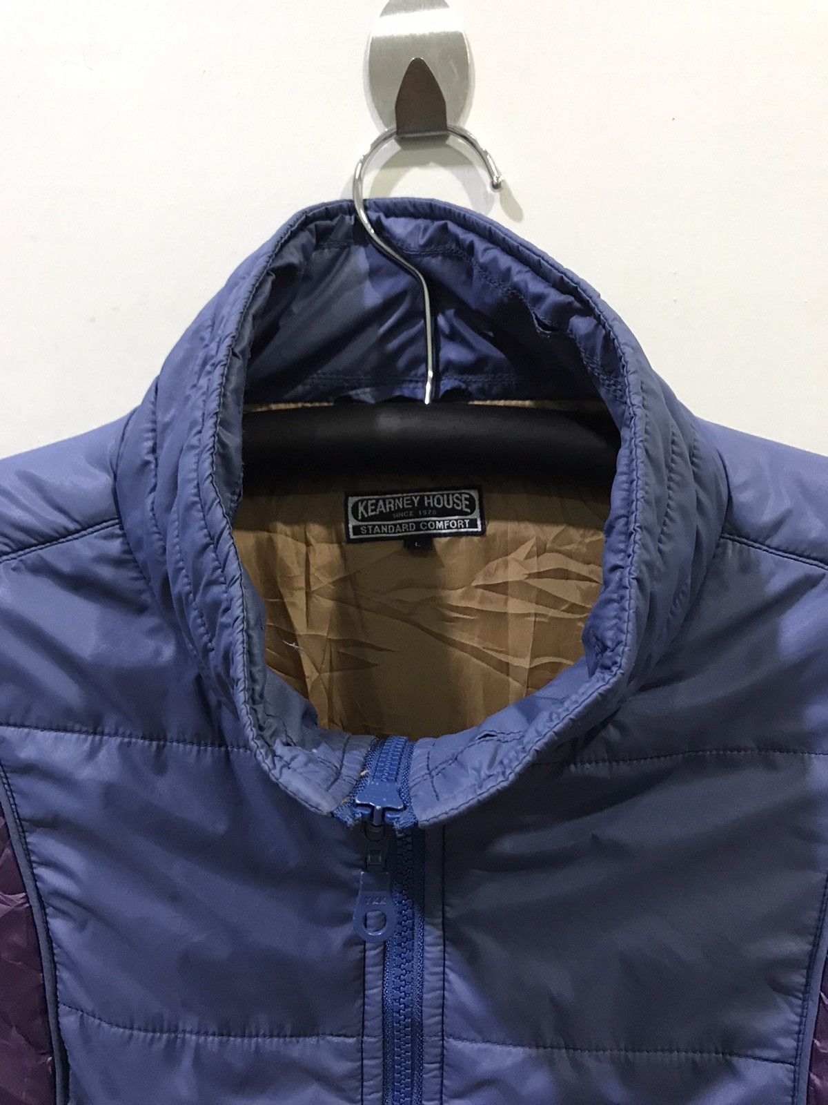 Japanese Brand KEARNEY HOUSE Japan Multicolour Light Puffer Jacket Size US L / EU 52-54 / 3 - 2 Thumbnail