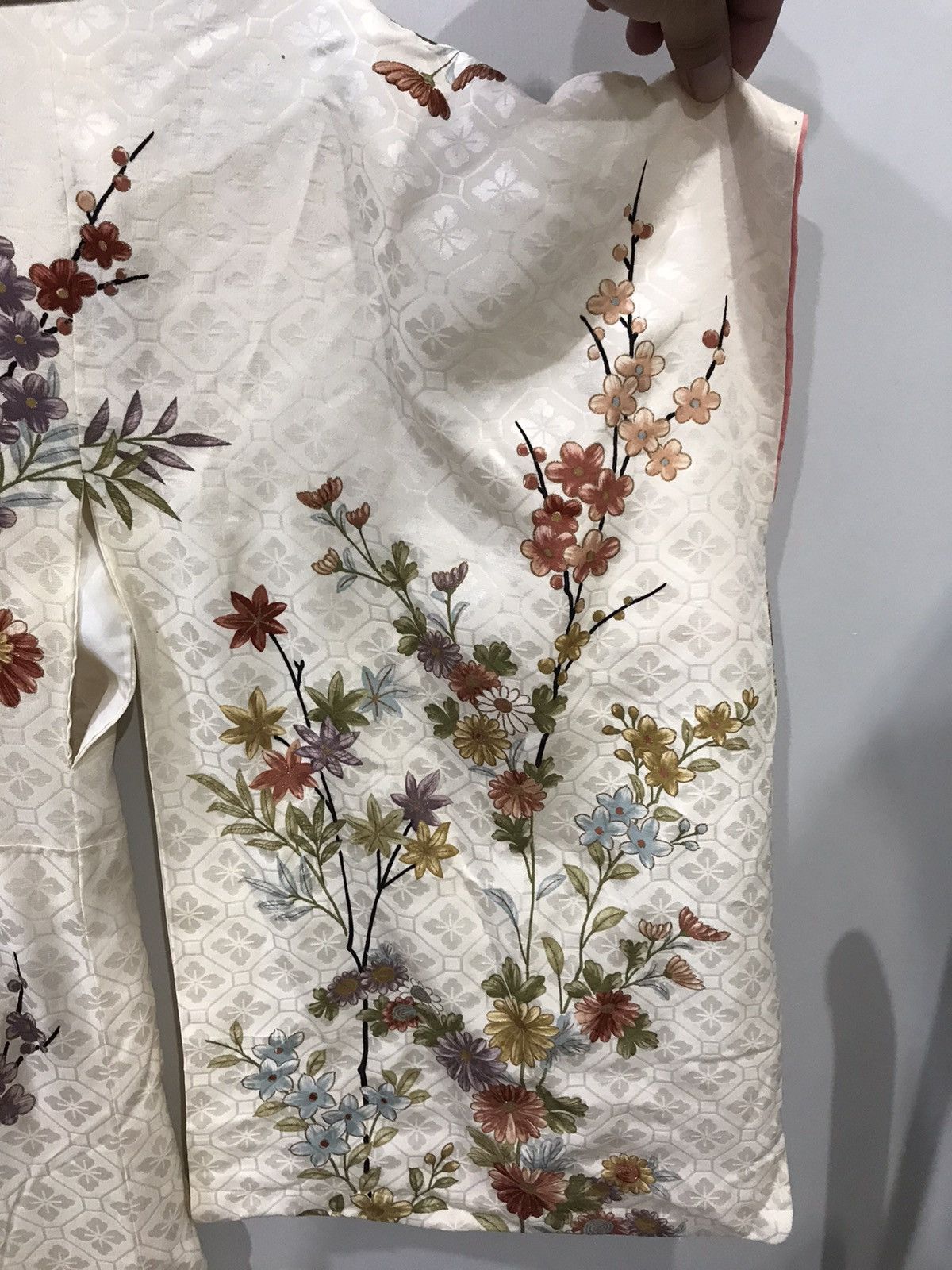 Japanese Brand KIMONO Japan Floral Full Textile Size US M / EU 48-50 / 2 - 2 Thumbnail