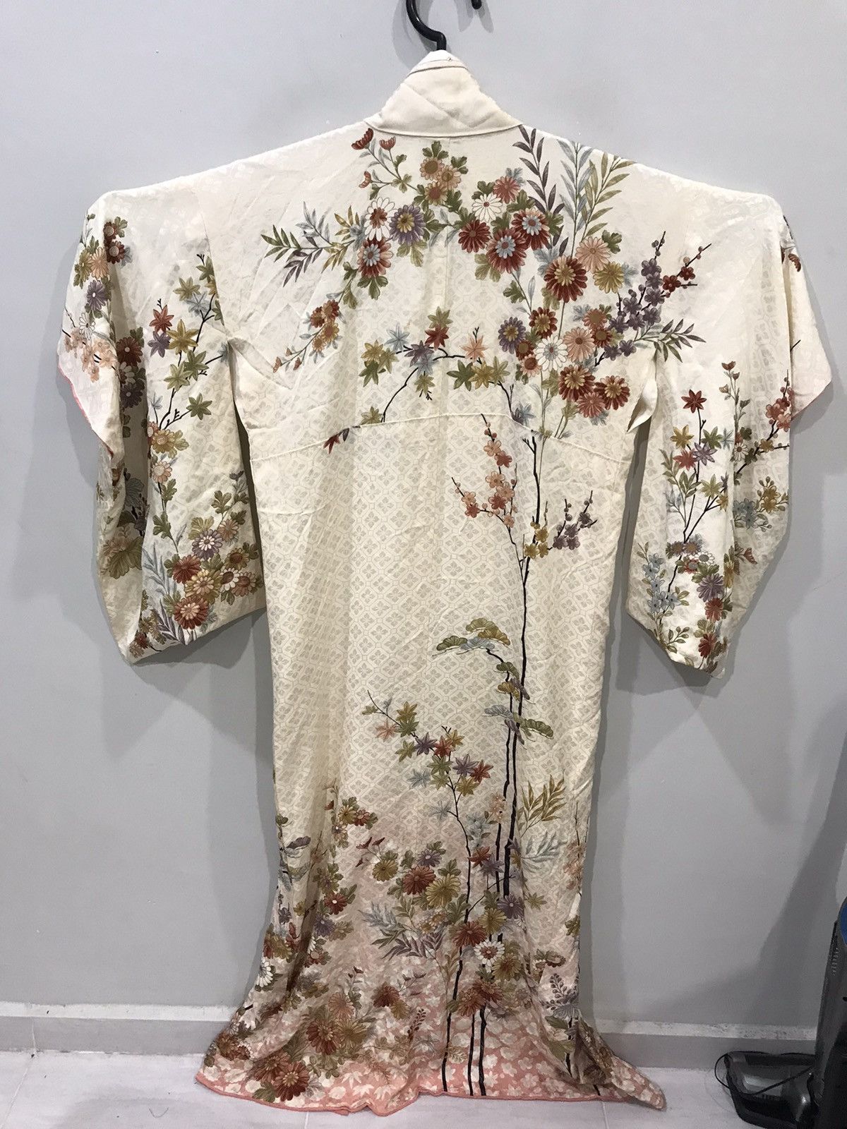 Japanese Brand KIMONO Japan Floral Full Textile Size US M / EU 48-50 / 2 - 1 Thumbnail