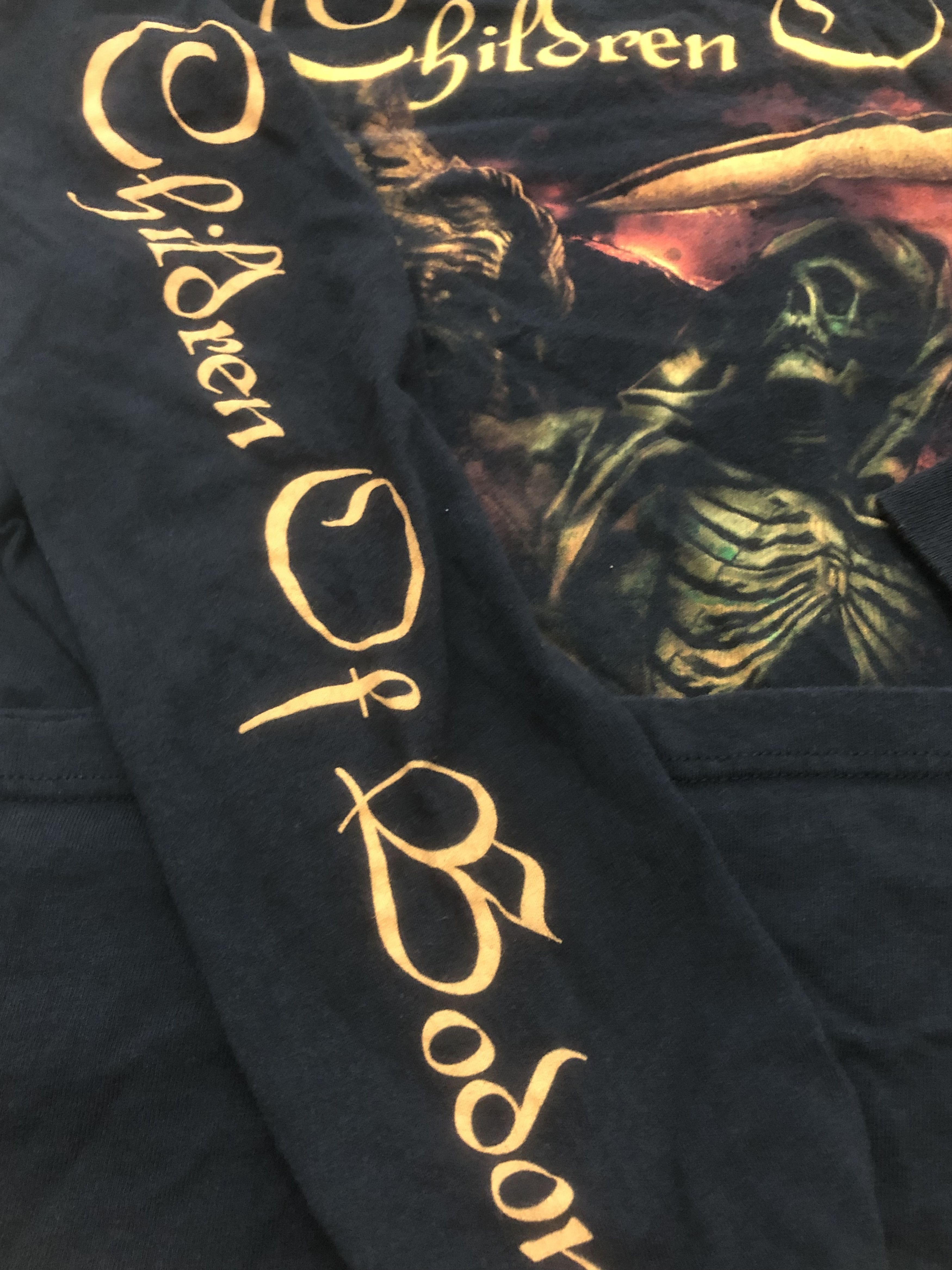 Band Tees Vintage Death Metal Band Children Of Bodom T-shirts Size US L / EU 52-54 / 3 - 4 Thumbnail