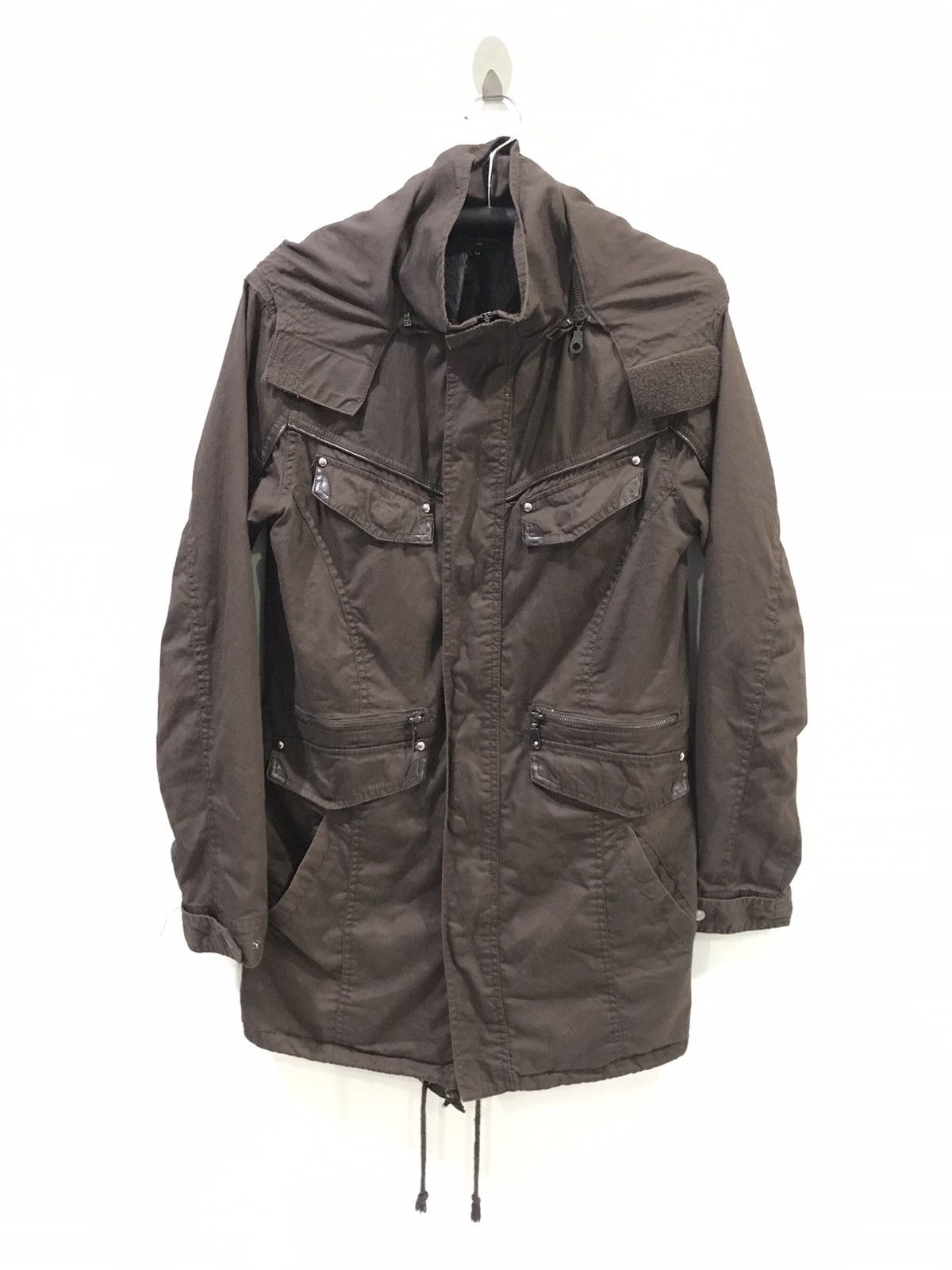 Japanese Brand × Seditionaries in the attic homme Japan Mutipocket Seditionarie Punk Parka Size US S / EU 44-46 / 1 - 1 Thumbnail