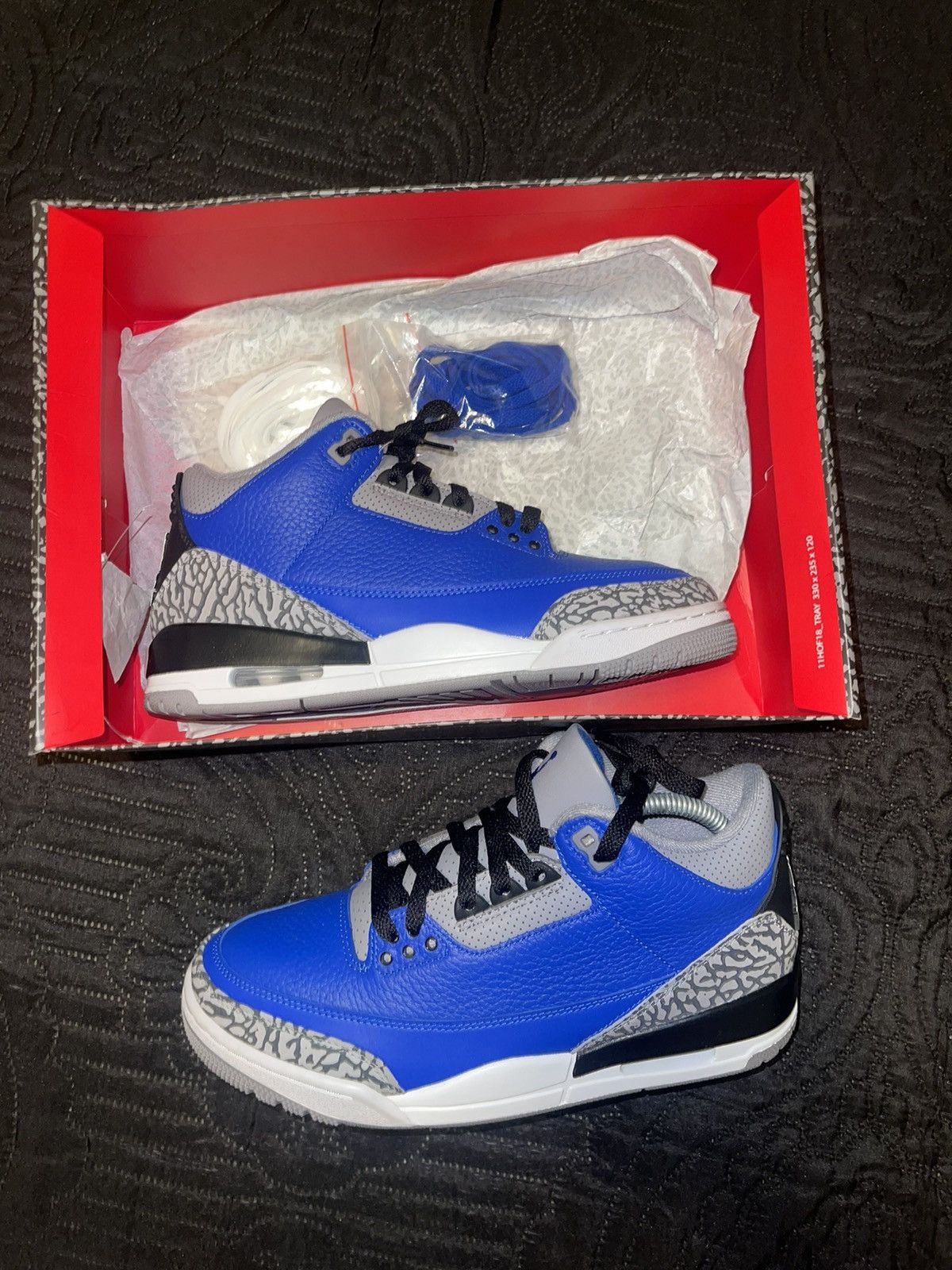 Jordan Brand Air Jordan Retro 3 “Varsity Royal” Size US 8 / EU 41 - 3 Thumbnail