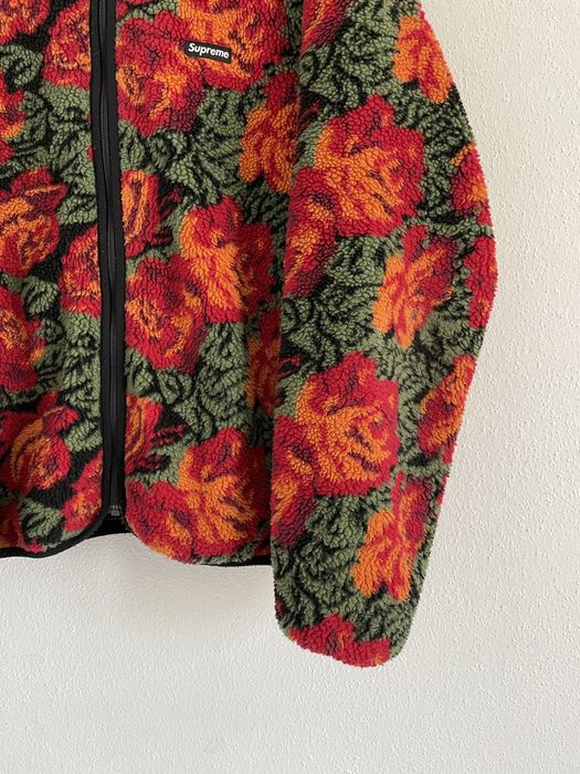 Supreme floral fleece sales