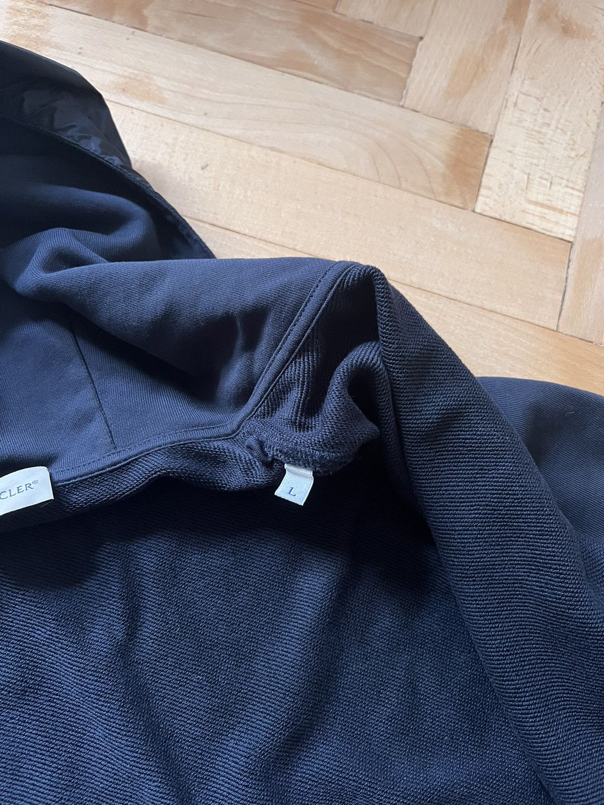 Moncler Moncler Hoodie Zip Nylon Hood Size US M / EU 48-50 / 2 - 8 Thumbnail
