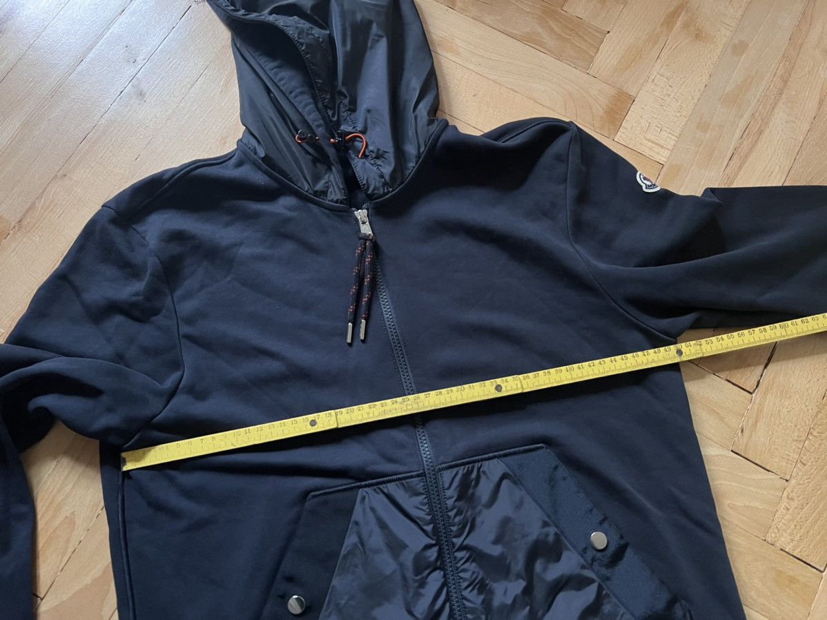 Moncler Moncler Hoodie Zip Nylon Hood Size US M / EU 48-50 / 2 - 14 Thumbnail