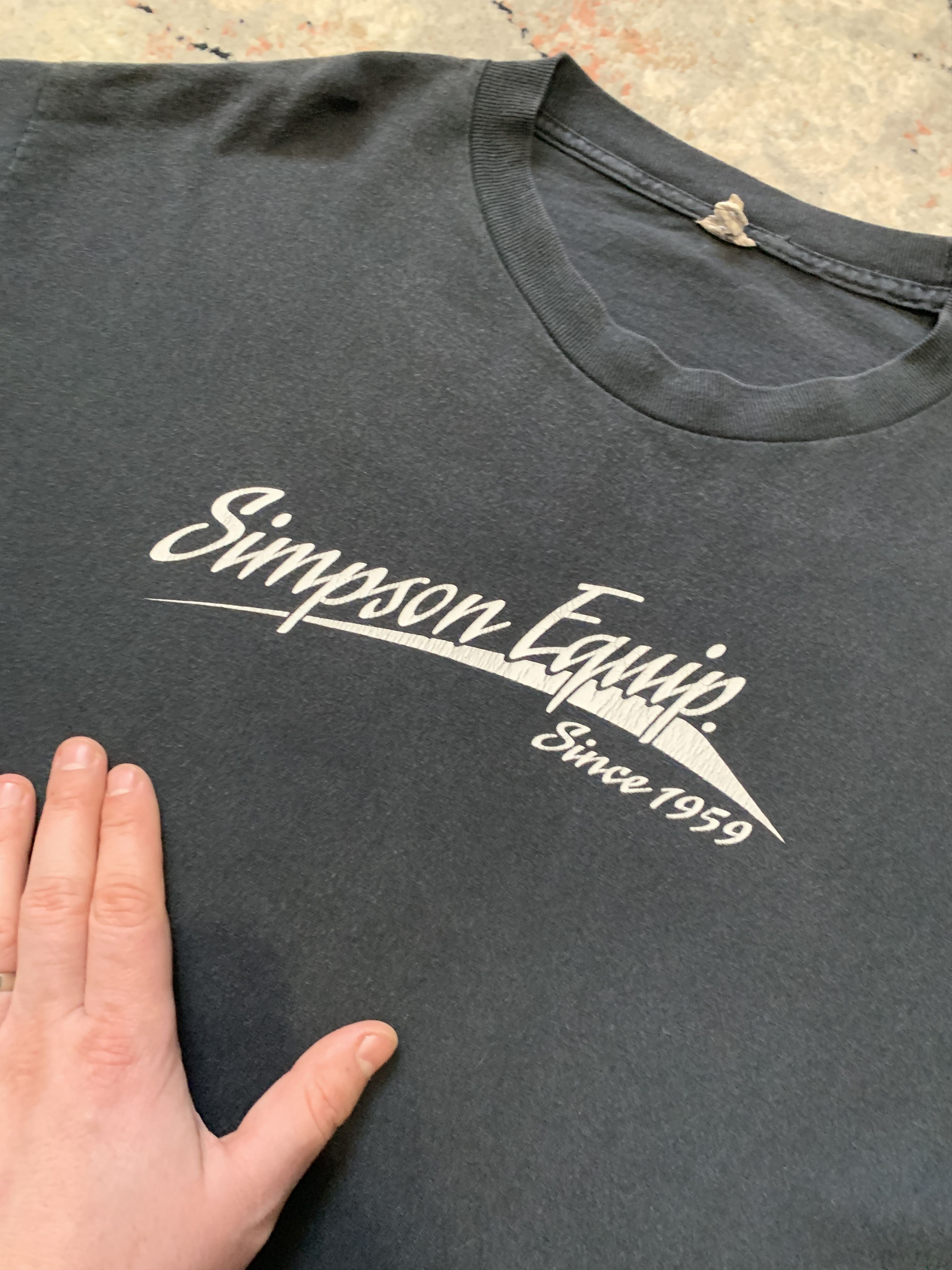 NASCAR × Vintage Simpsons Equip Vintage T-Shirt Size US L / EU 52-54 / 3 - 4 Thumbnail
