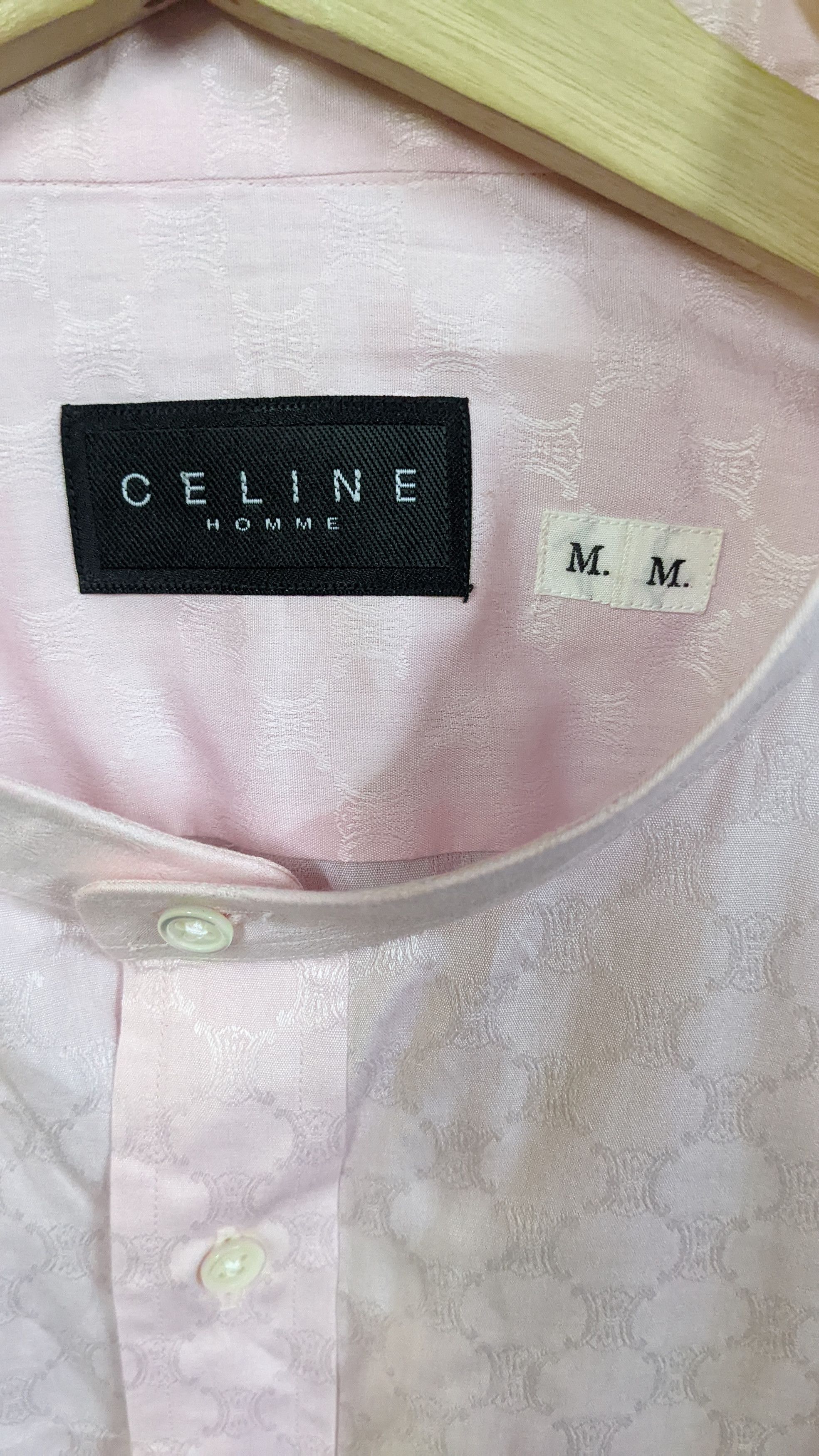 Celine Homme monogram Oversizing Shirt