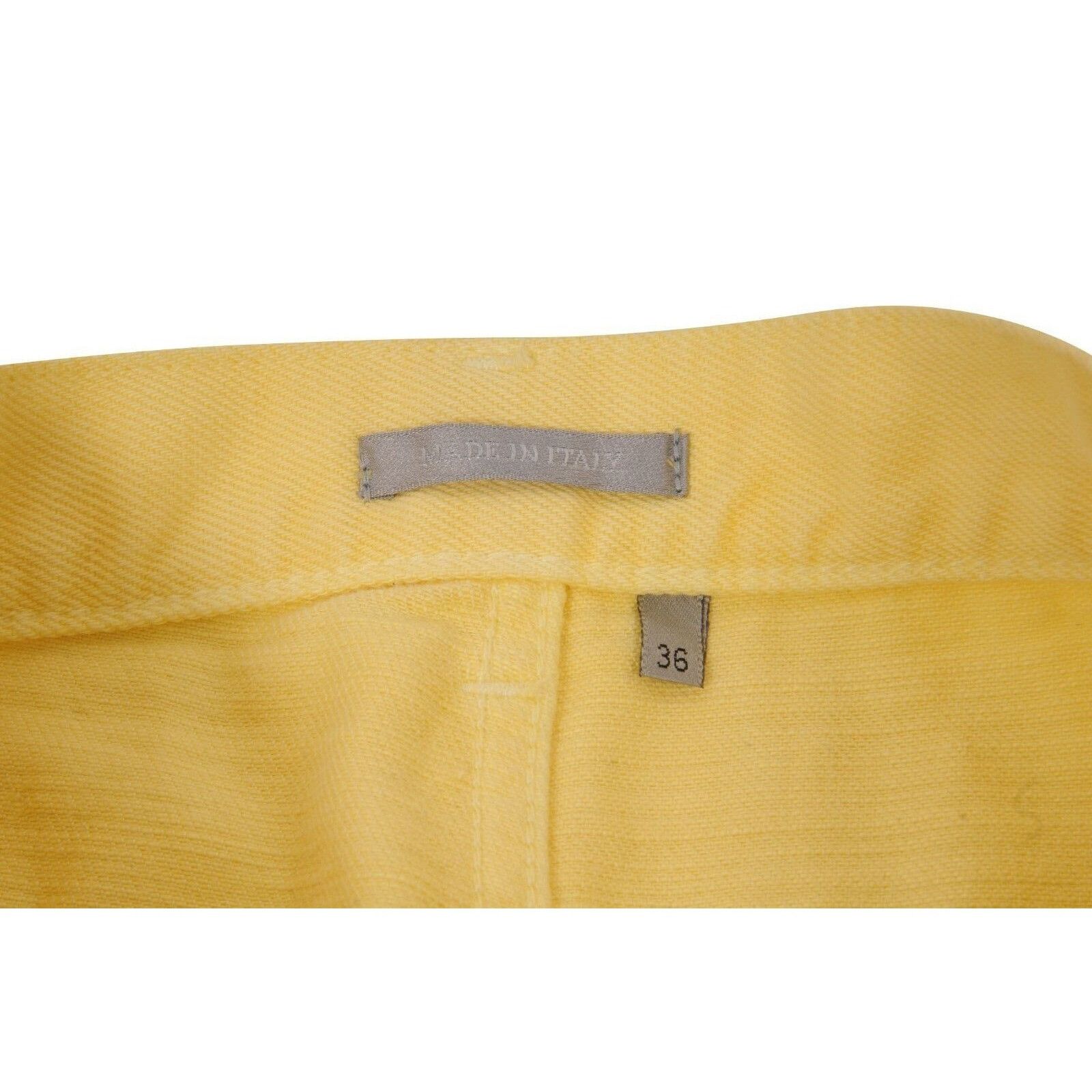 Dior Yellow Slim Fit Denim Jeans - 01208 Size US 36 / EU 52 - 5 Thumbnail