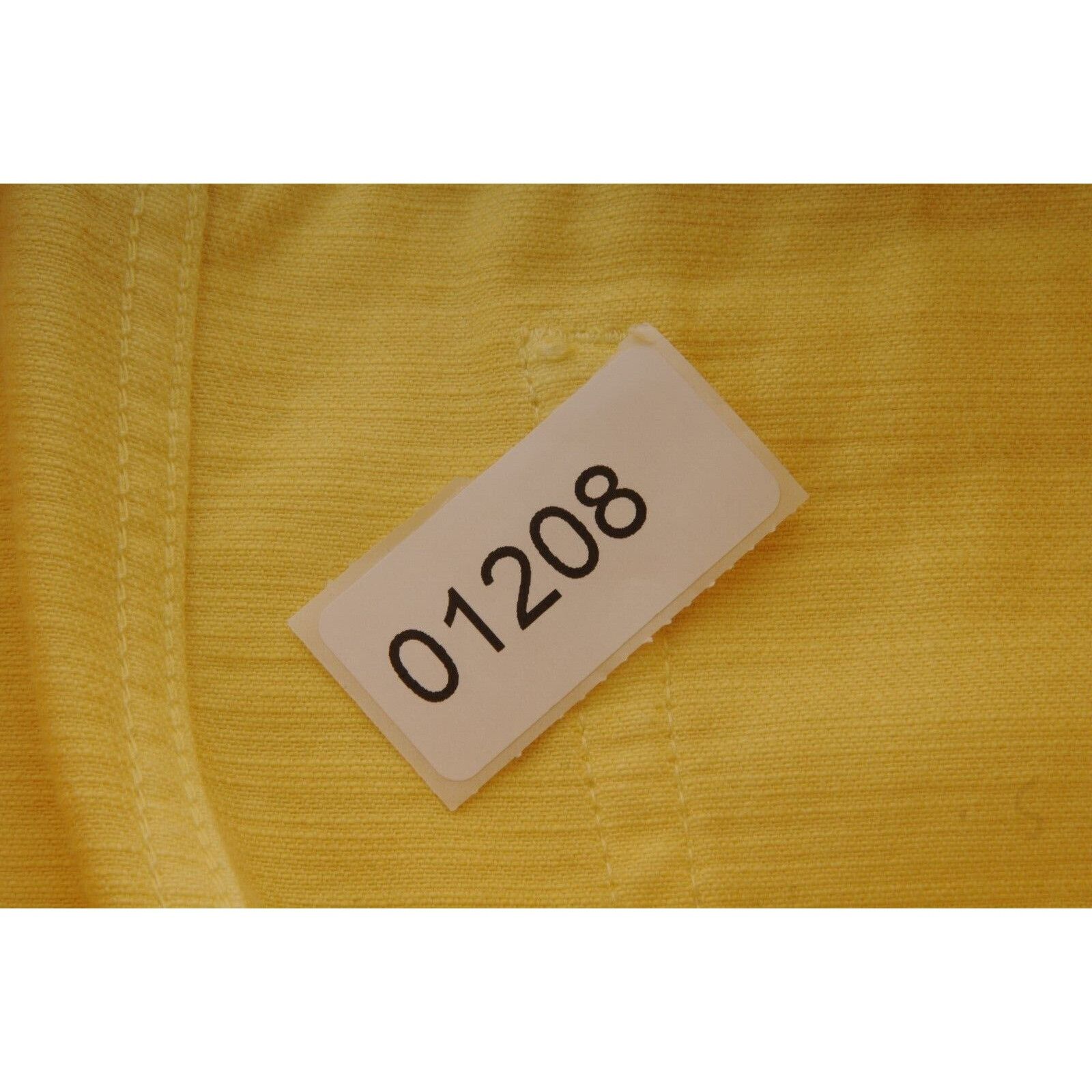 Dior Yellow Slim Fit Denim Jeans - 01208 Size US 36 / EU 52 - 11 Thumbnail