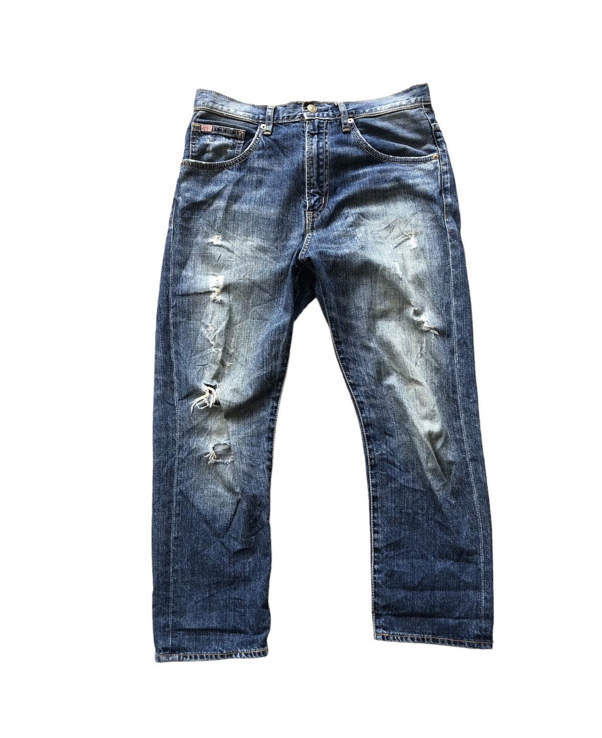 RNA inc slang distressed unisex jeans nice design