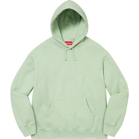 Supreme Supreme Satin Appliqué Hooded Sweatshirt - Mint - XL