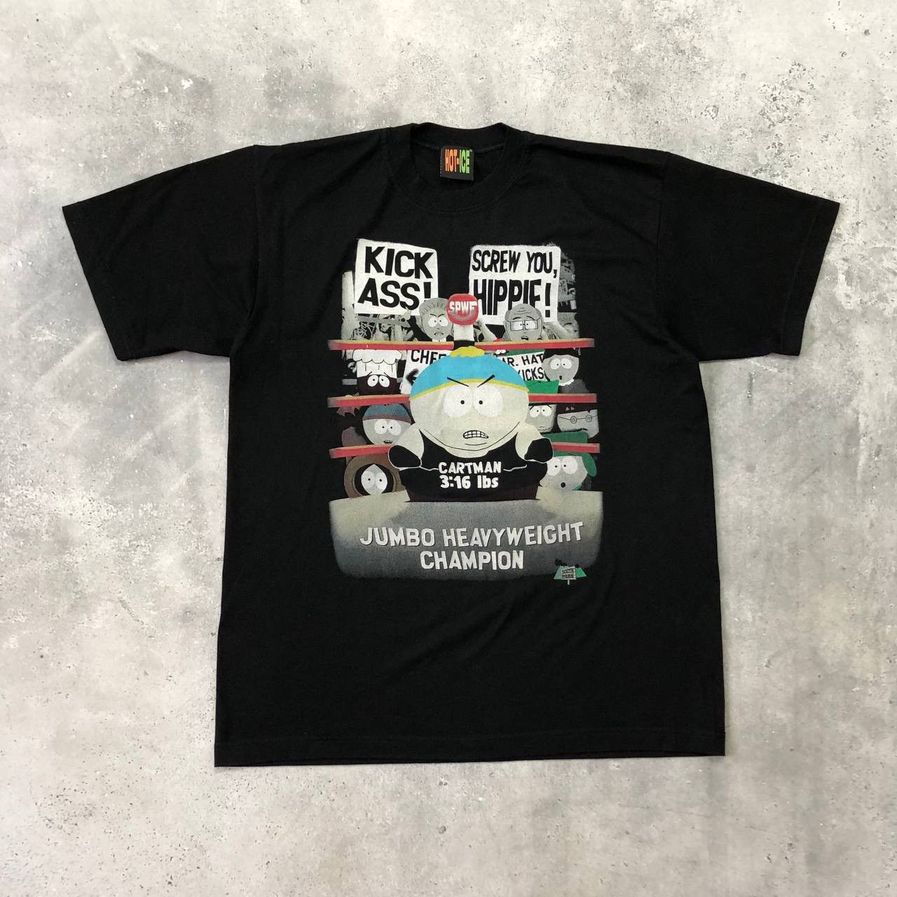 Cartoon Network × Vintage Vintage South Park Jumbo Bootleg T Shirt Black Size XL Size US XL / EU 56 / 4 - 1 Thumbnail